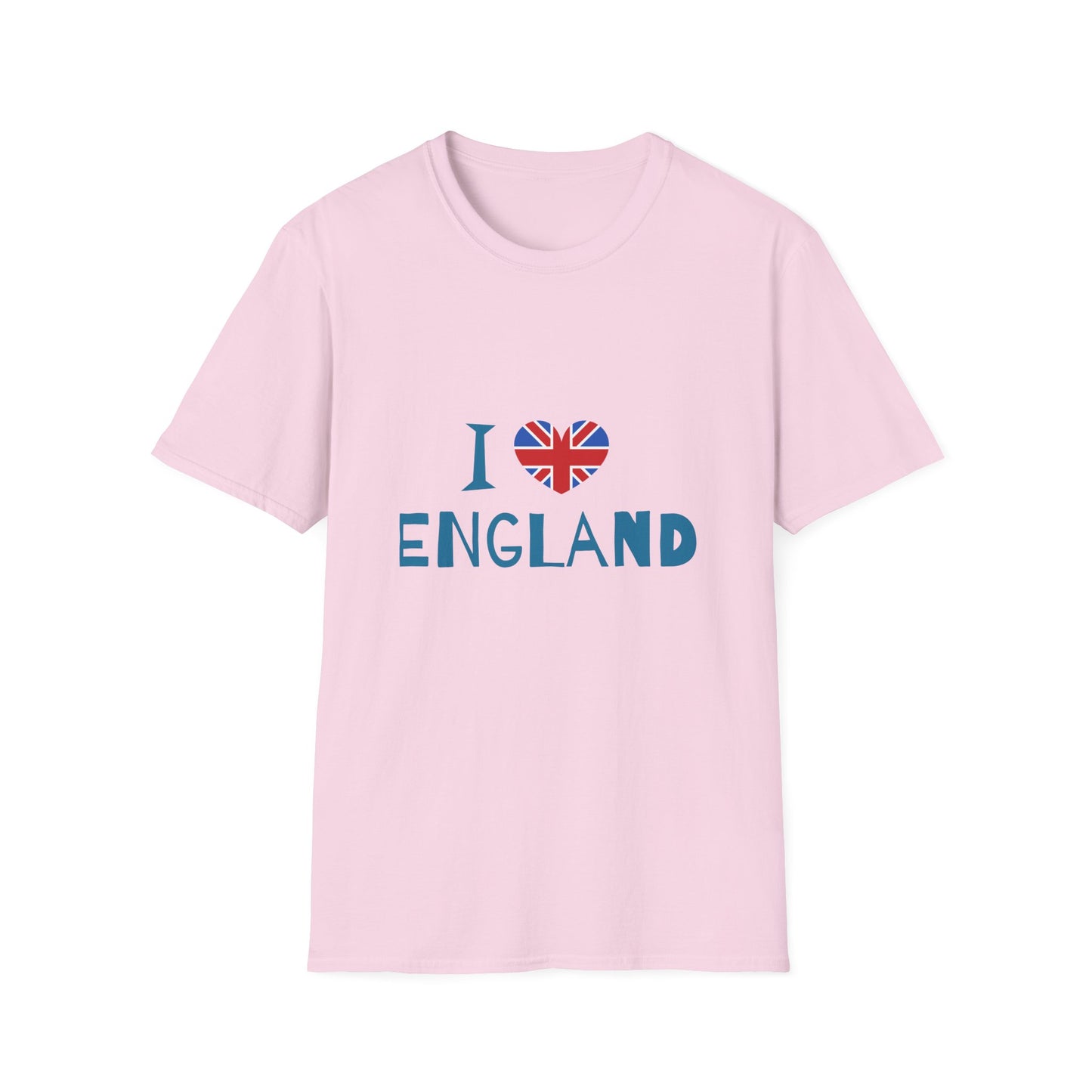I love England Durable Unisex Softstyle T-Shirt