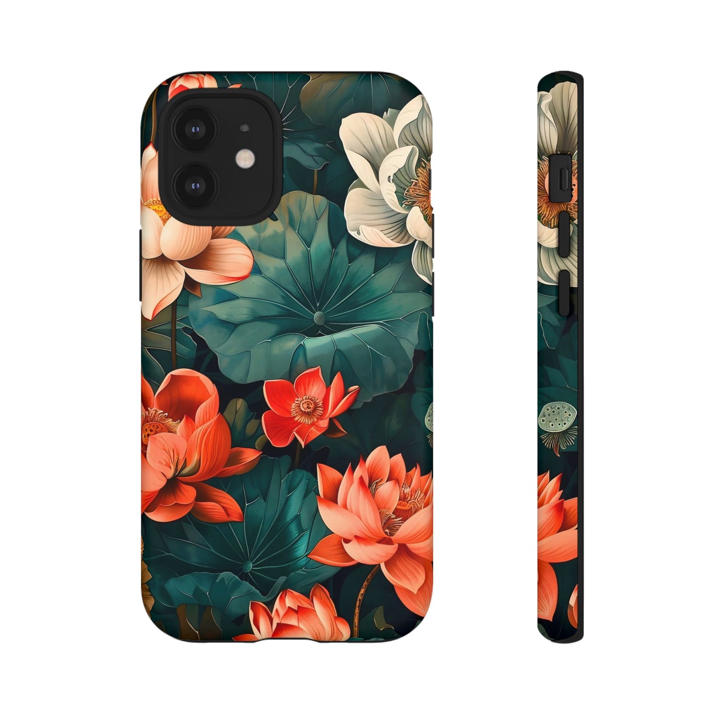 Flower Phone Case, Floral Phone Cover, Tough Case for Floral Lovers, Gift for Her, Stylish Tech Accessories