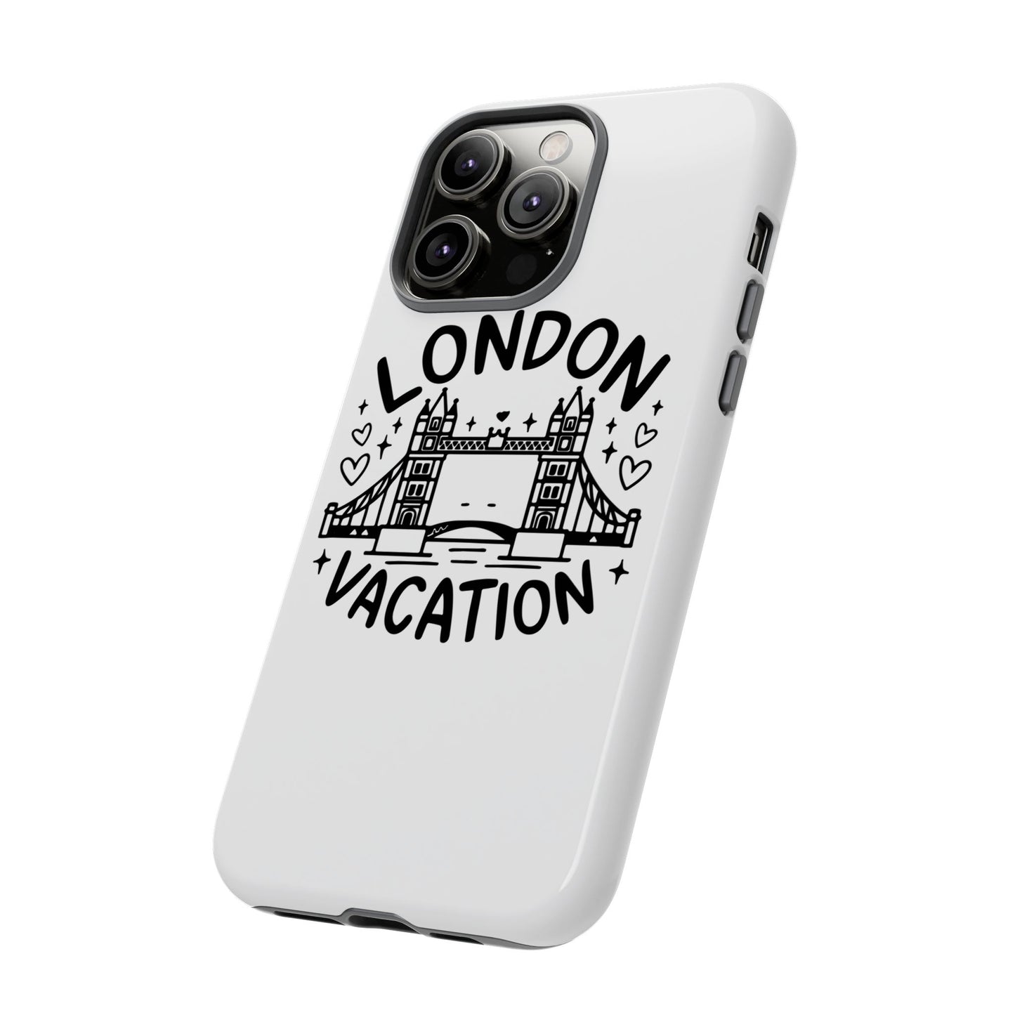 London Vacation Phone Case, Travel Accessories, Unique Gift, London Lover, Custom Phone Cover, Vacation Souvenir