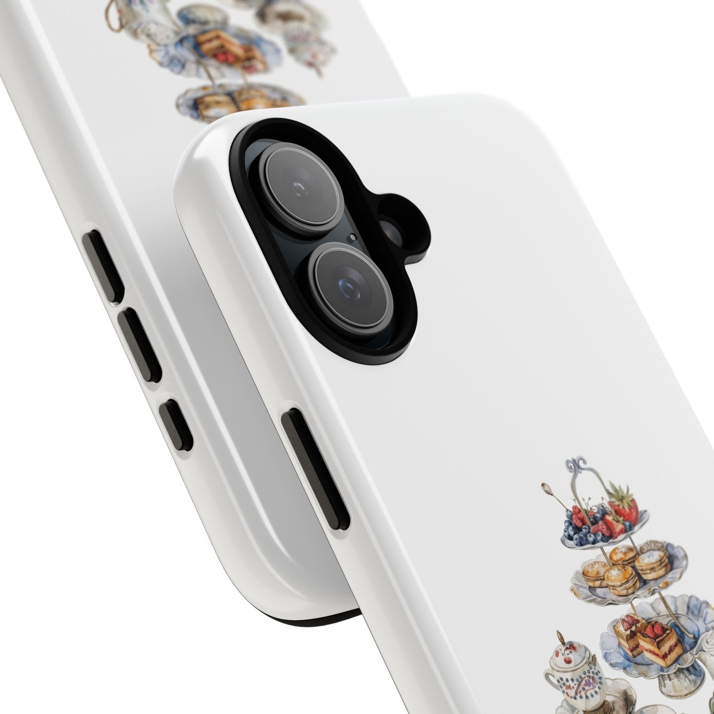 Chic Tea Party Phone Case - Stylish Tough Cases for Tea Lovers