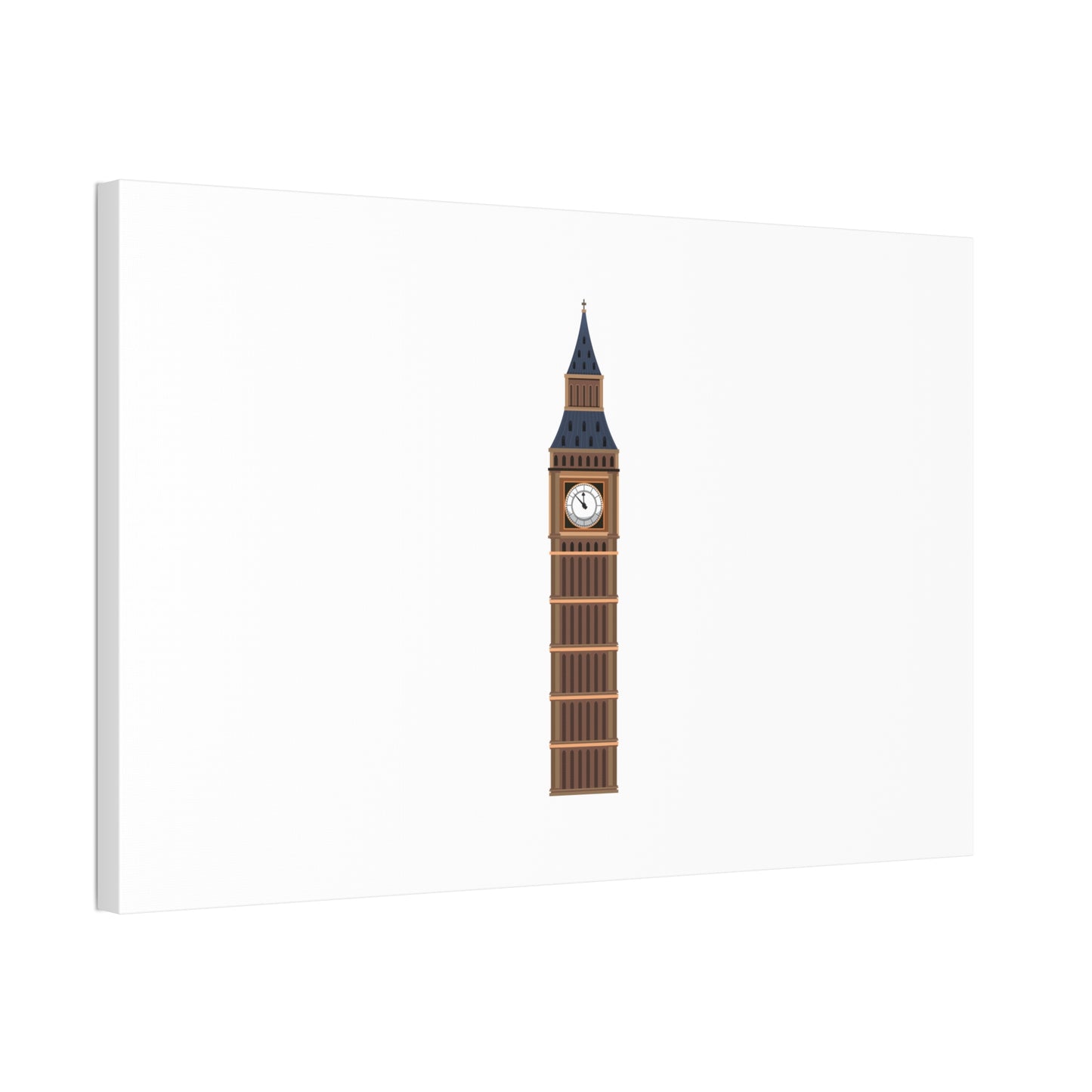 Big Ben Canvas Wall Art, Modern Home Decor, London Decor, Gift for Travel Lovers, Office Wall Art, Minimalist Art Print