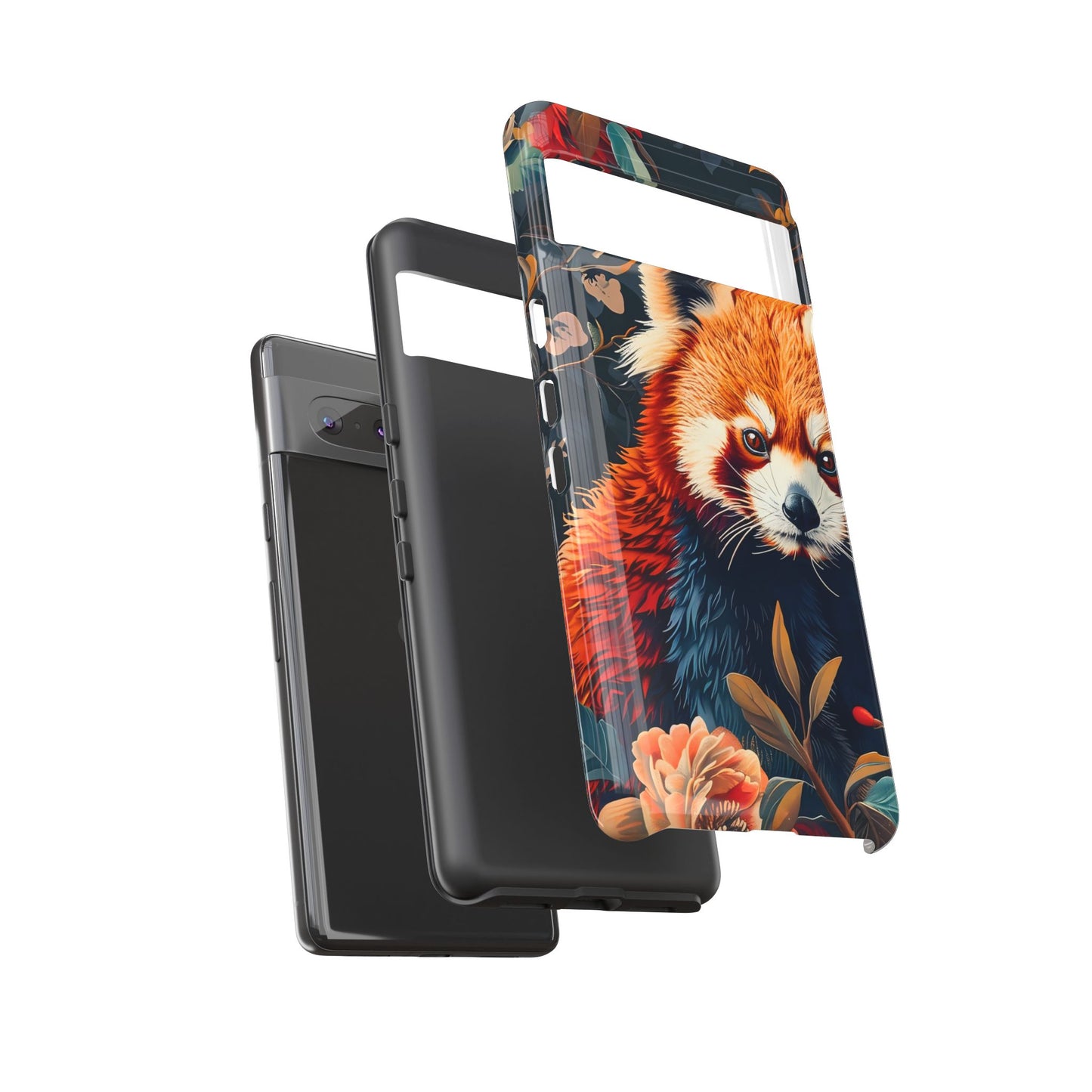 Cute Red Panda Phone Case, Wildlife Lover Gift, Tough Cases for iPhone, Nature-Themed Phone Cover, Animal Art Shell, Cute Tech Accessories