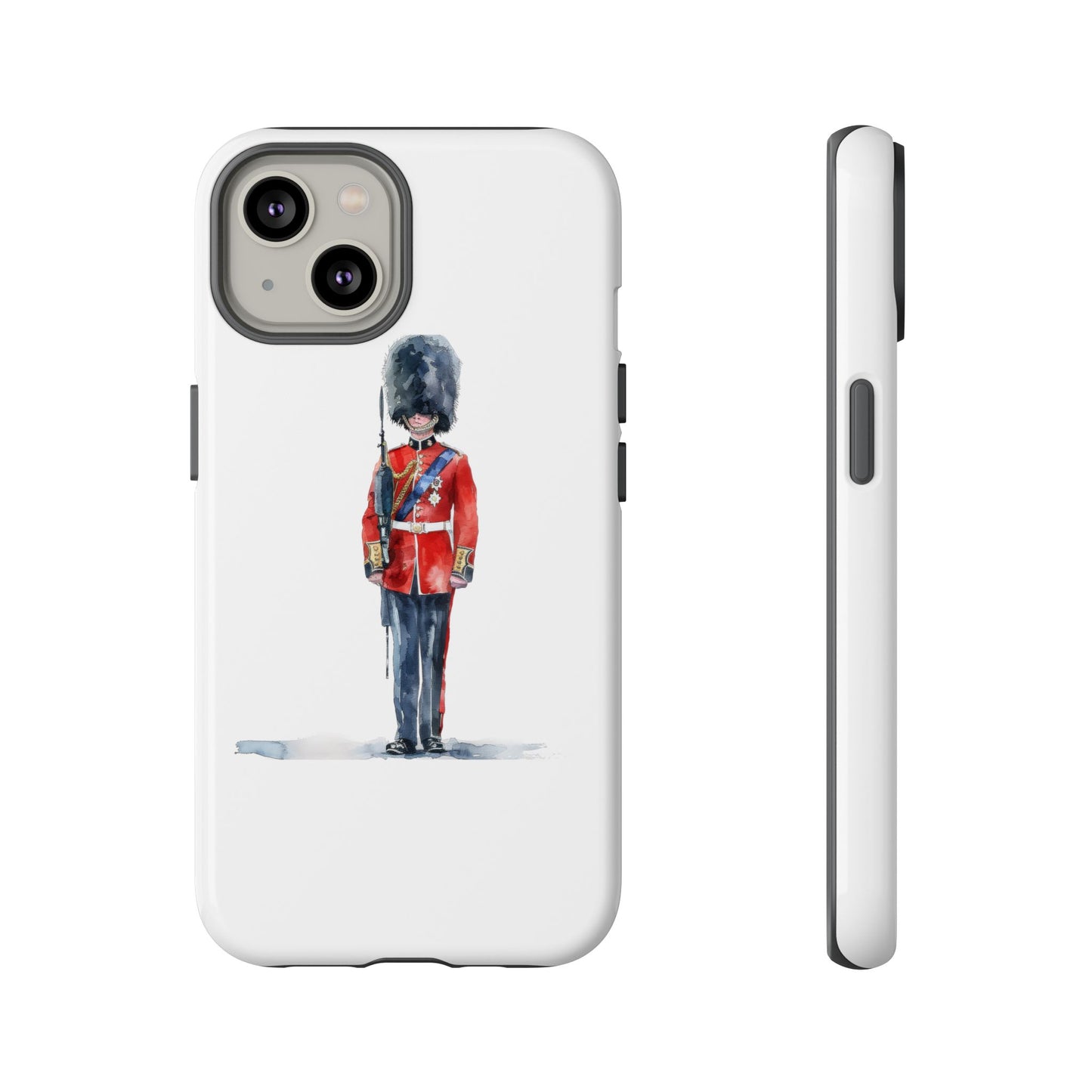British Royal Guard Phone Case - Tough Cases, Unique Phone Cover, Gift for Her, Cute Accessory, British Soldier Design