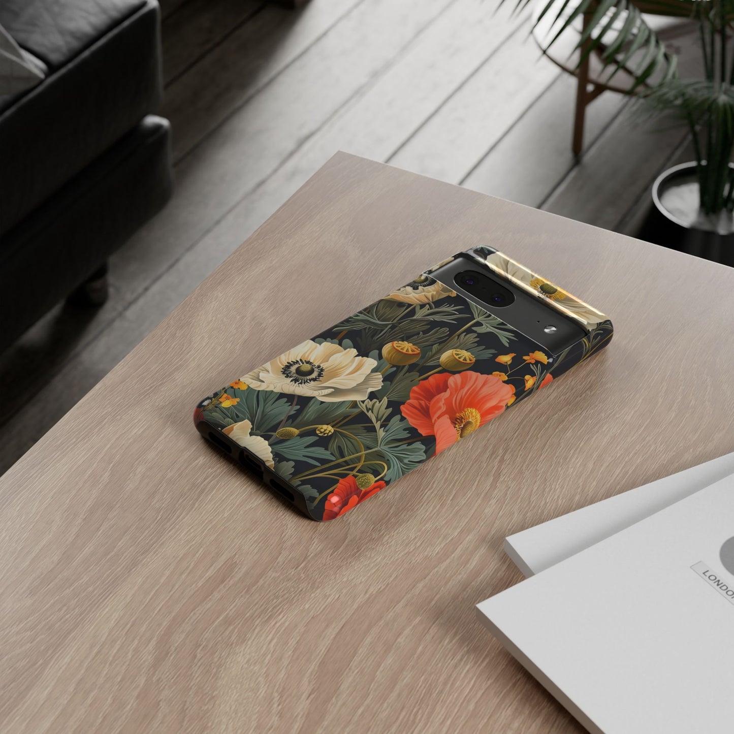 Floral Phone Case - Tough Cases with Vibrant Garden Design, Phone Accessory, Gift for Her, Spring Style, Nature Lover