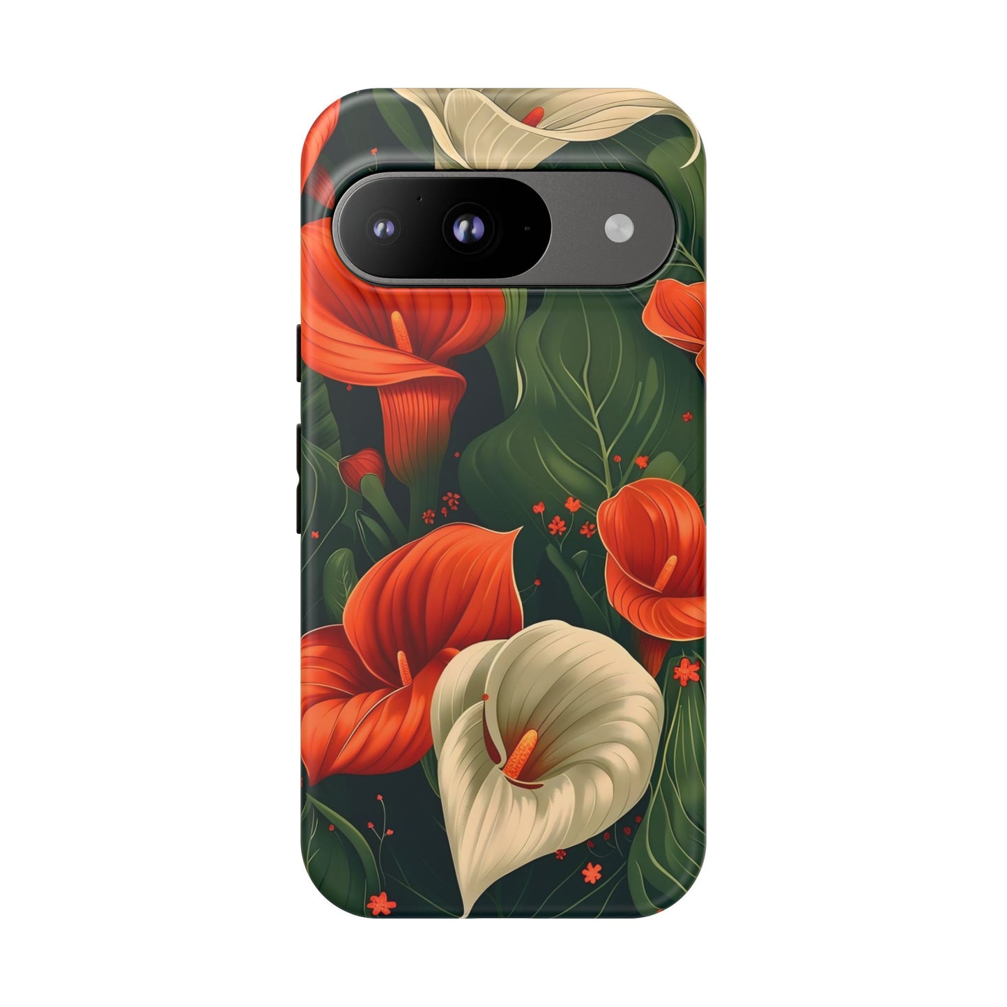 Floral Phone Case, Tough Cases for Stylish Protection, Gift for Her, Nature Lovers, Phone Accessories, Trendy Tech