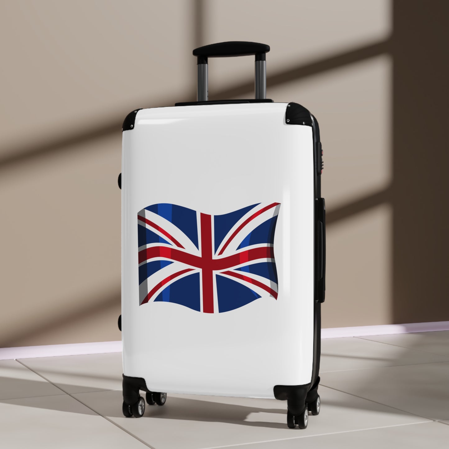 Waving Union Jack Flag - Suitcase
