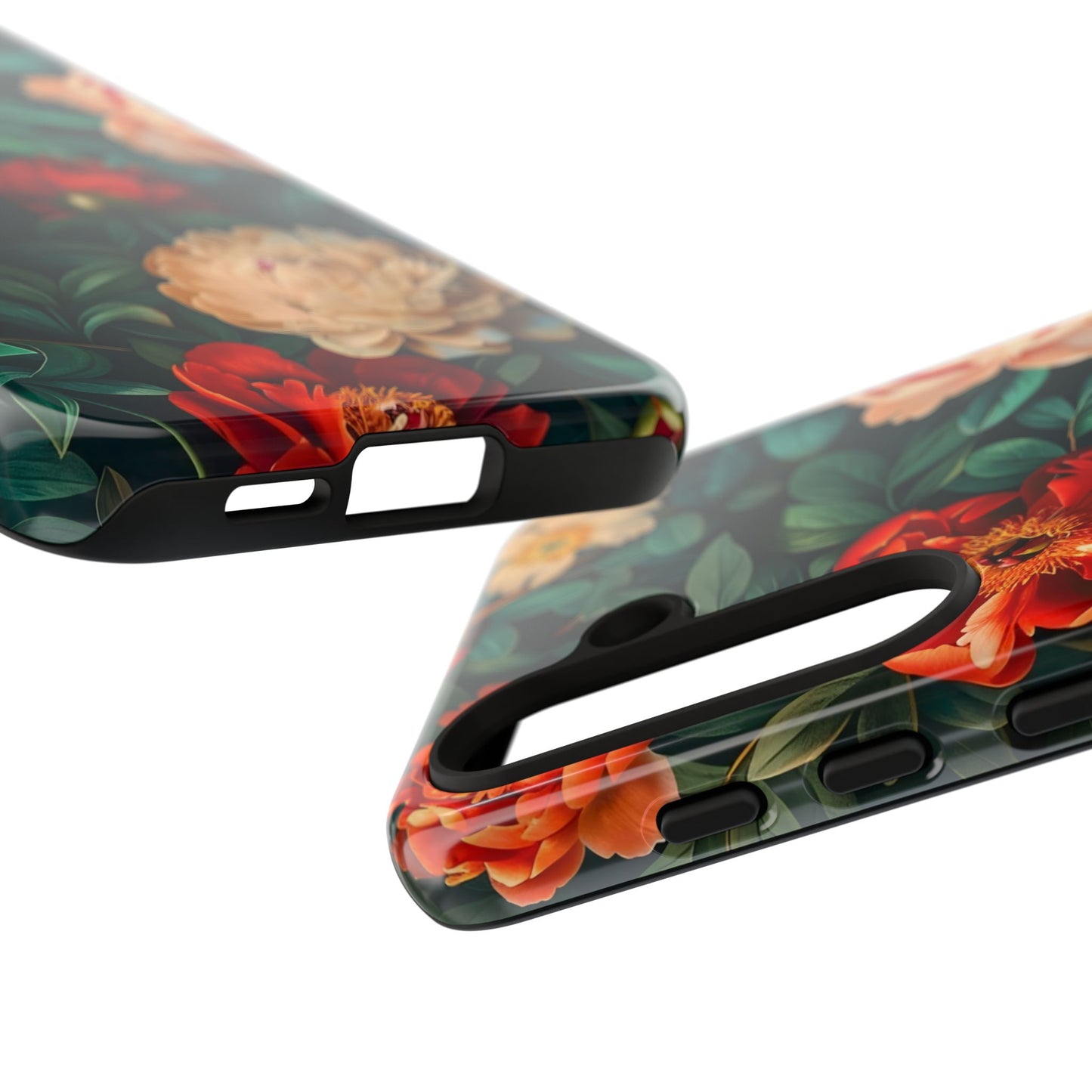 Floral Phone Case - Tough Cases, Vibrant Protection, Gift for Her, Cute Floral Design, Trendy Accessory, Perfect for Spring