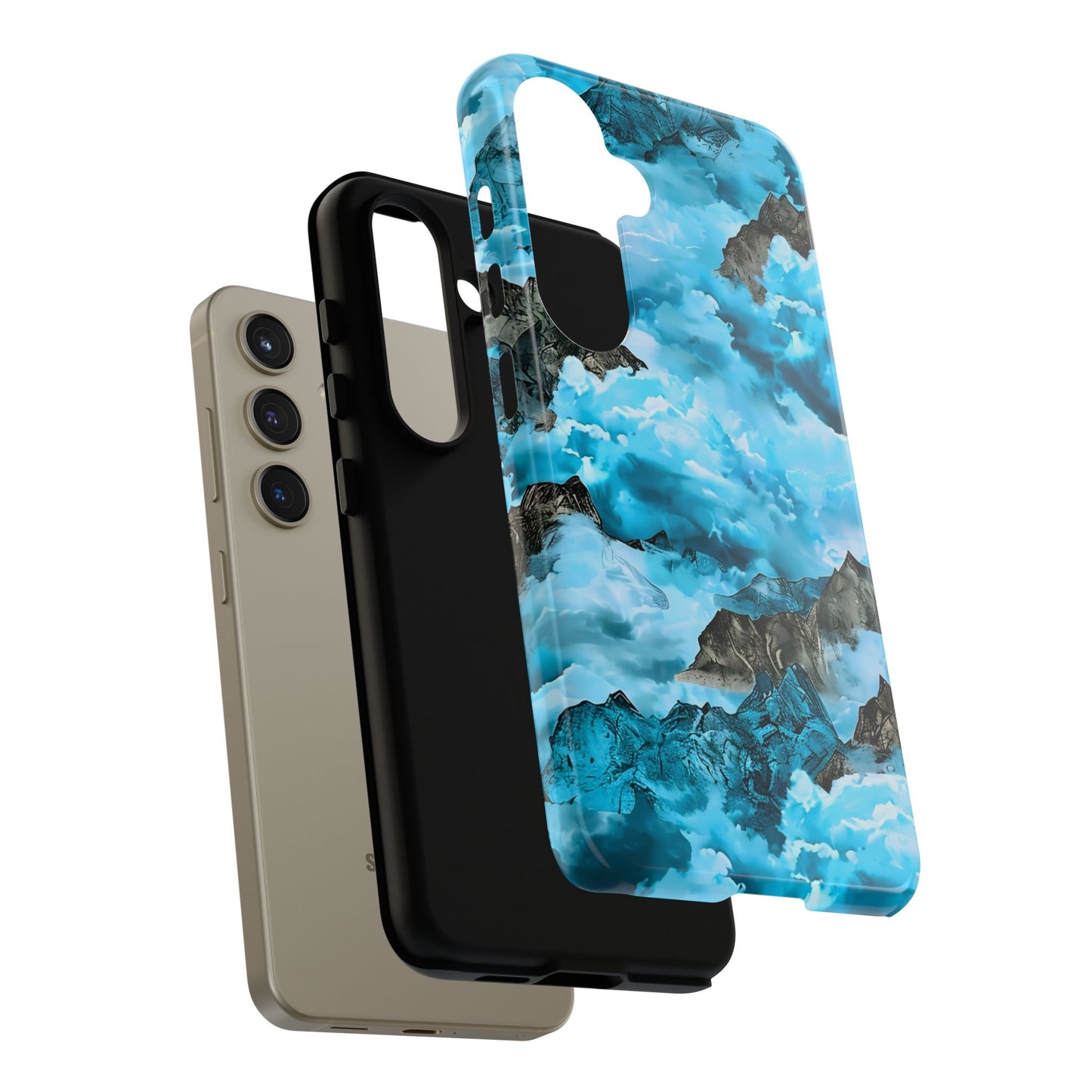 Mountain Wave Phone Case - Adventure Gear, Outdoor Gifts, Stylish Cases, Trendy Accessories, Nature Lovers