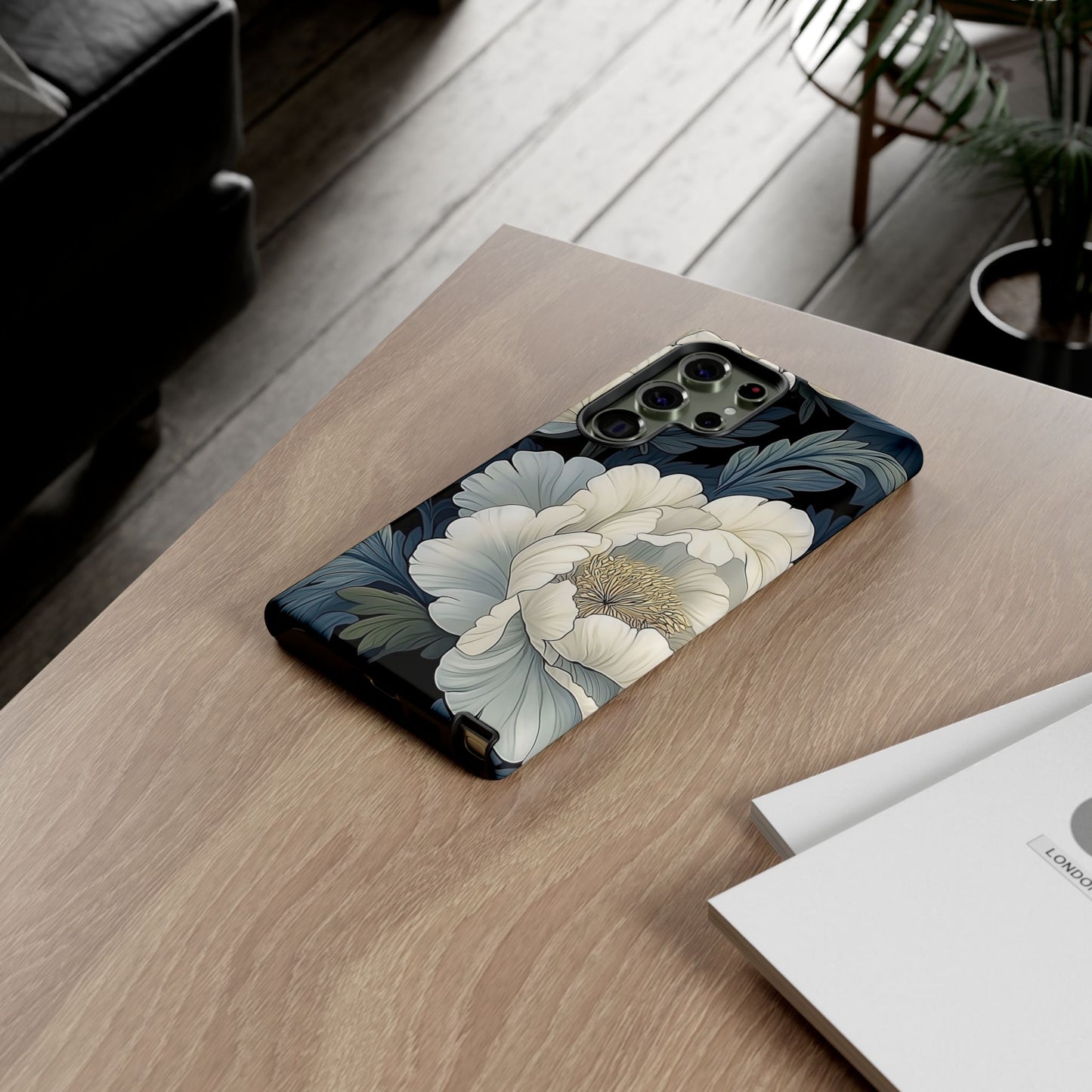 Floral Phone Case - Elegant Tough Cases for Nature Lovers, Stylish Protective Cover for Gifts, Birthdays, Mom's Day, Floral Design