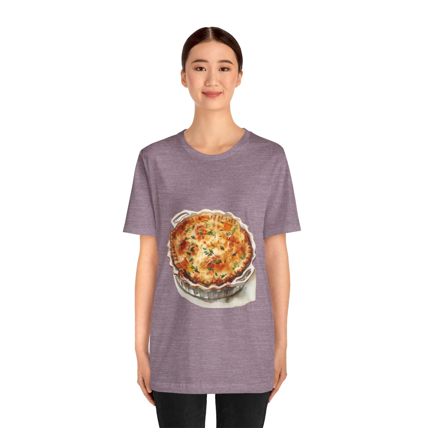 Unisex Jersey Short Sleeve Tee - The Flavors of Britain - Traditional Recipes Reimagined