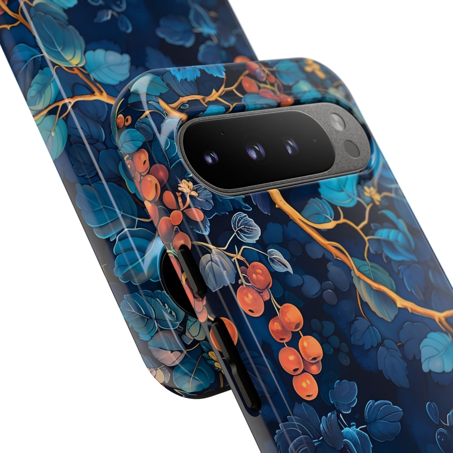 Artistic Phone Case with Floral Design, Tough Cases for iPhone, Nature-Inspired Accessory, Unique Gift for Her, Protective Cover