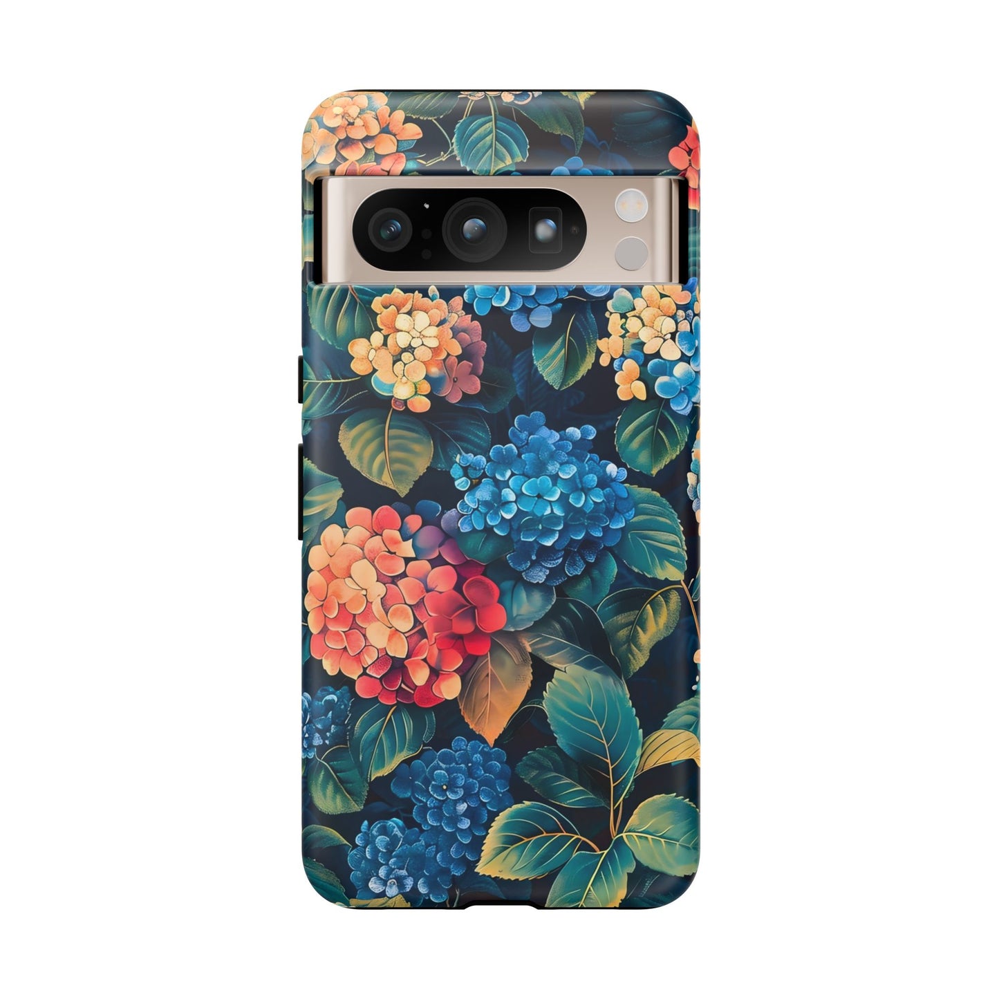 Floral Phone Case, Stylish Tough Case for Gardener Gift, Flower Lover Accessory, Pretty Floral Design, Protective Case