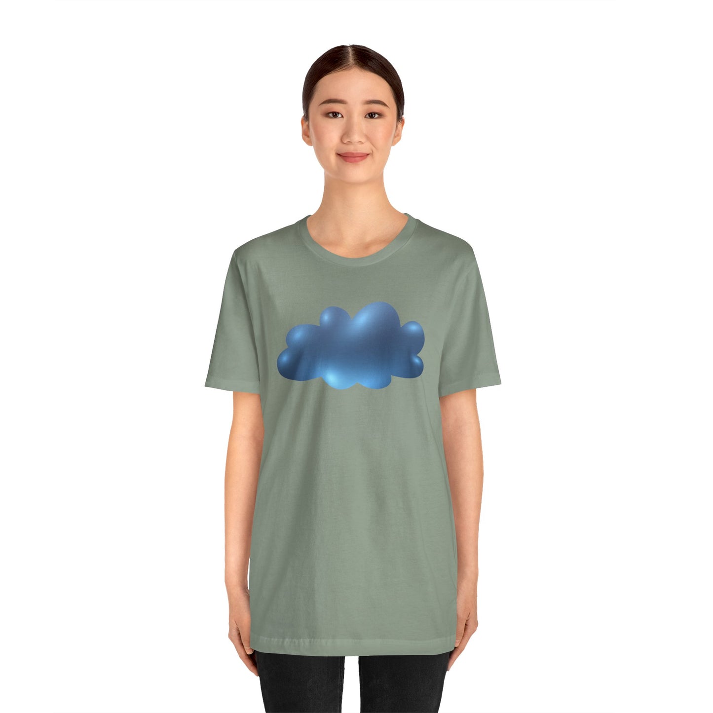 Unisex Jersey Short Sleeve Tee - Serene Cloudscape - Dreamy Cloud