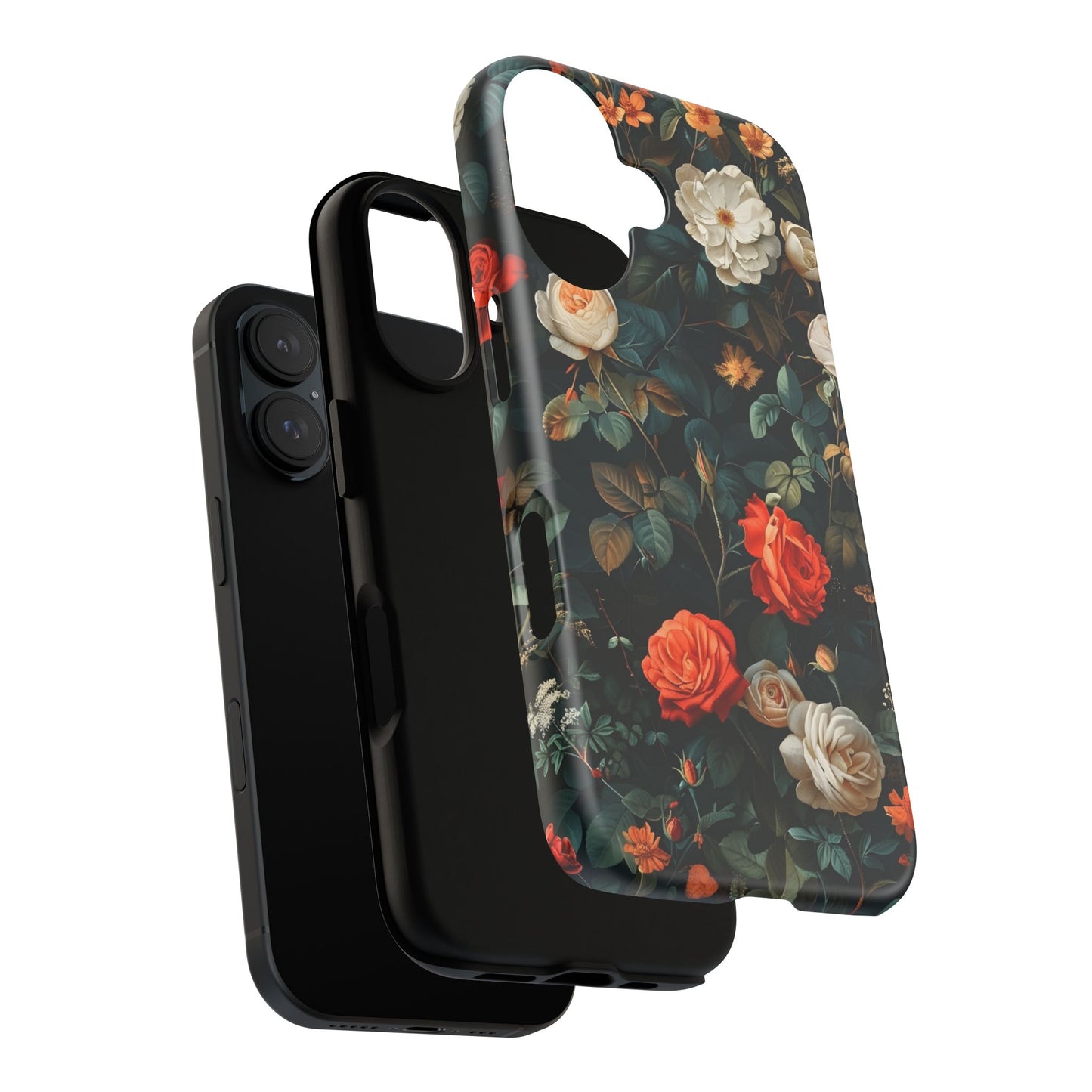 Floral Phone Case | Tough Cases with Elegant Design | Gift for Her, Mother's Day, Birthdays, Personalized, Trendy Tech Accessories