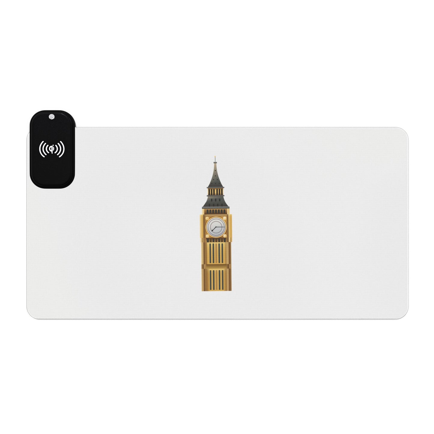 Buckingham Palace Sketch - LED Gaming Mouse Pad with Wireless Charging - Perfect for Gamers, Desk Decor, Tech Gifts, Modern Workspace, and Birthday Present