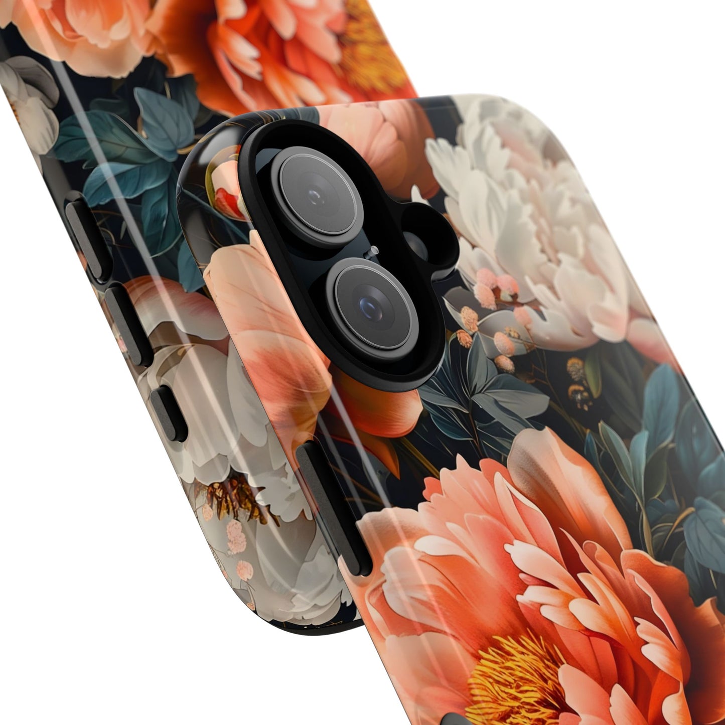 Floral Phone Case - Tough Cases, Durable Cover, Flower Design, Unique Gift, Phone Accessories
