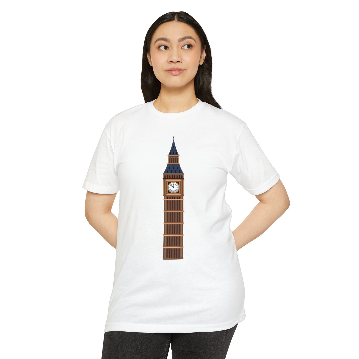 Unisex CVC Jersey T-shirt - Big Ben - The Heartbeat of London