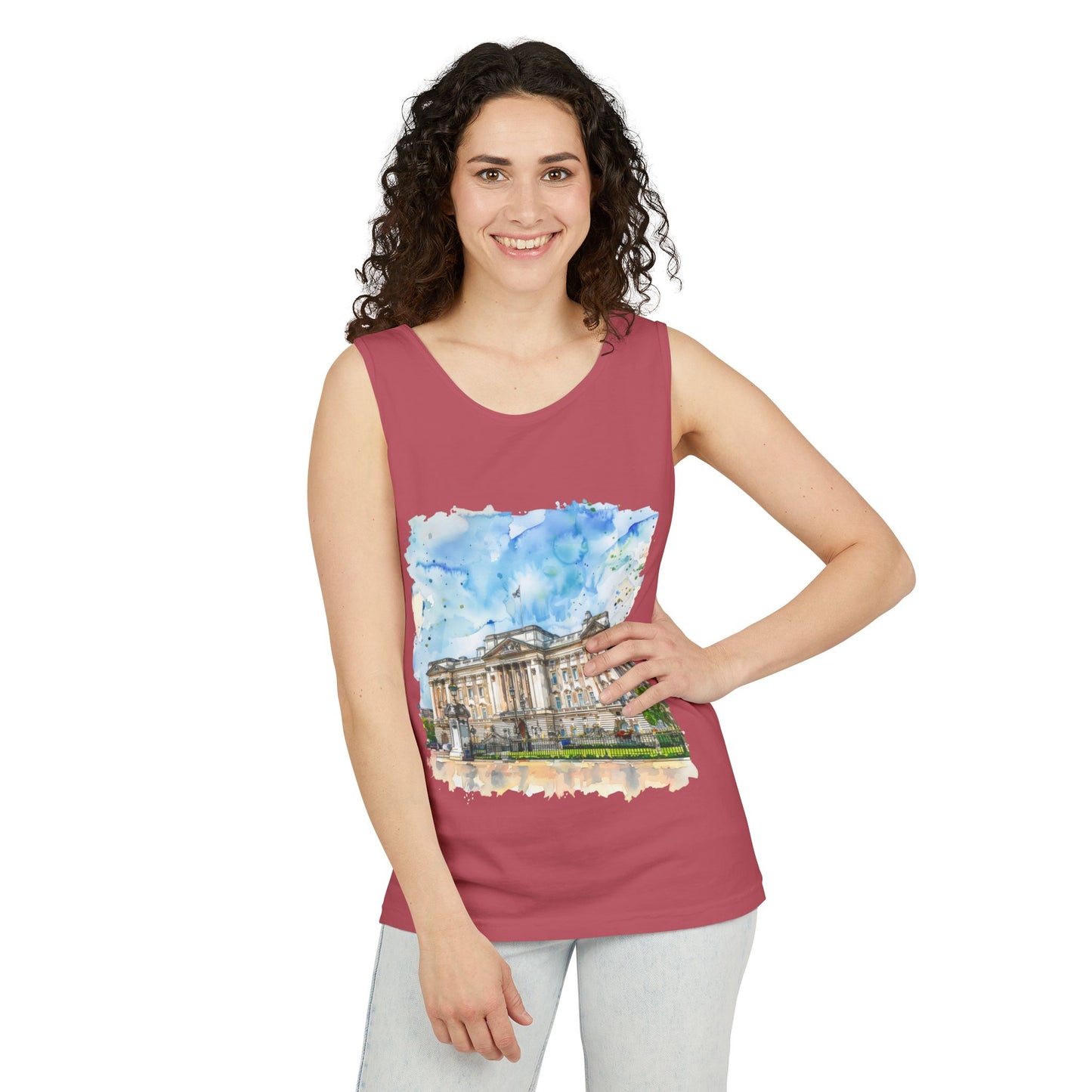Unisex Garment-Dyed Tank Top - Beautiful and Breath-taking British Nature