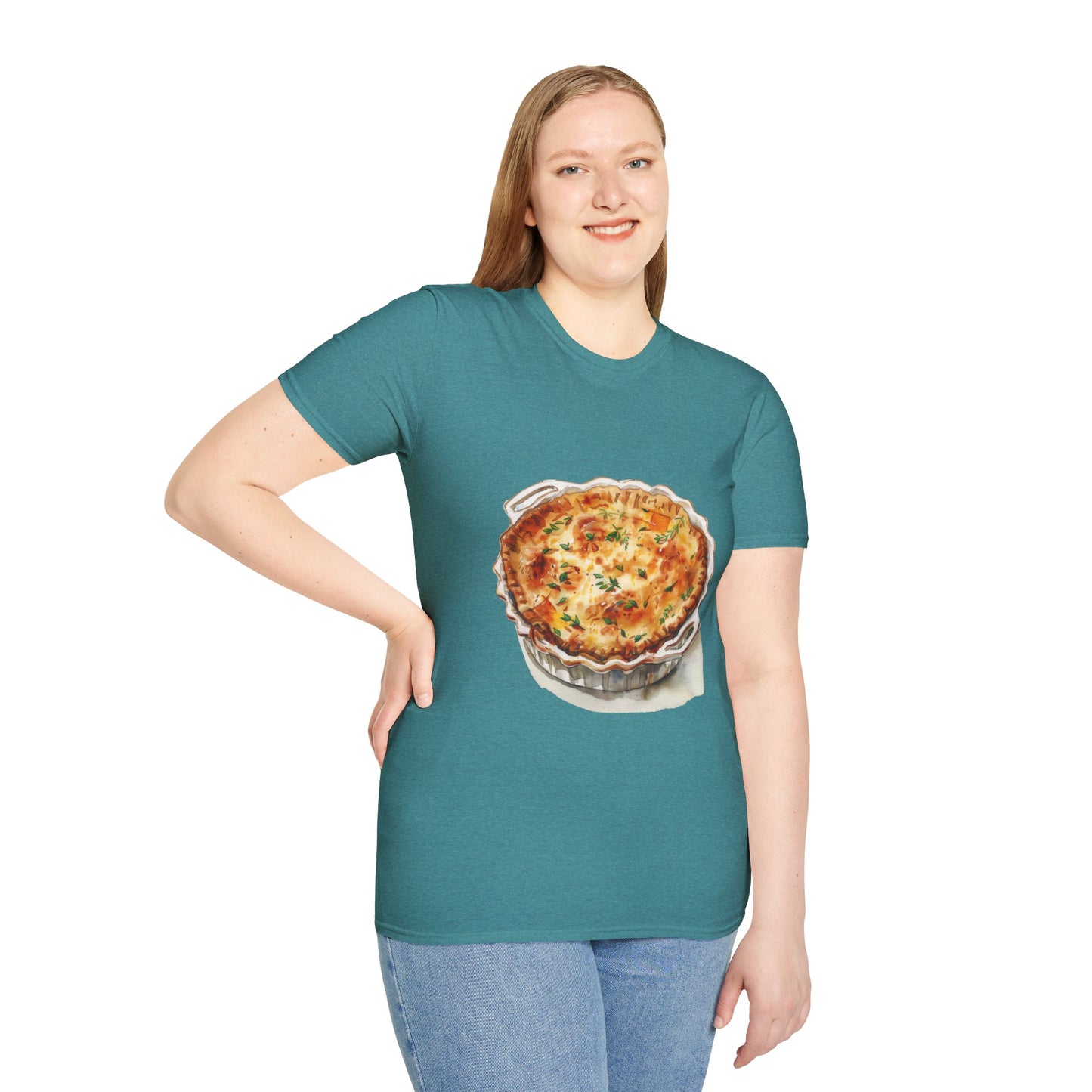 Unisex Softstyle T-Shirt - British Royalty on a Plate