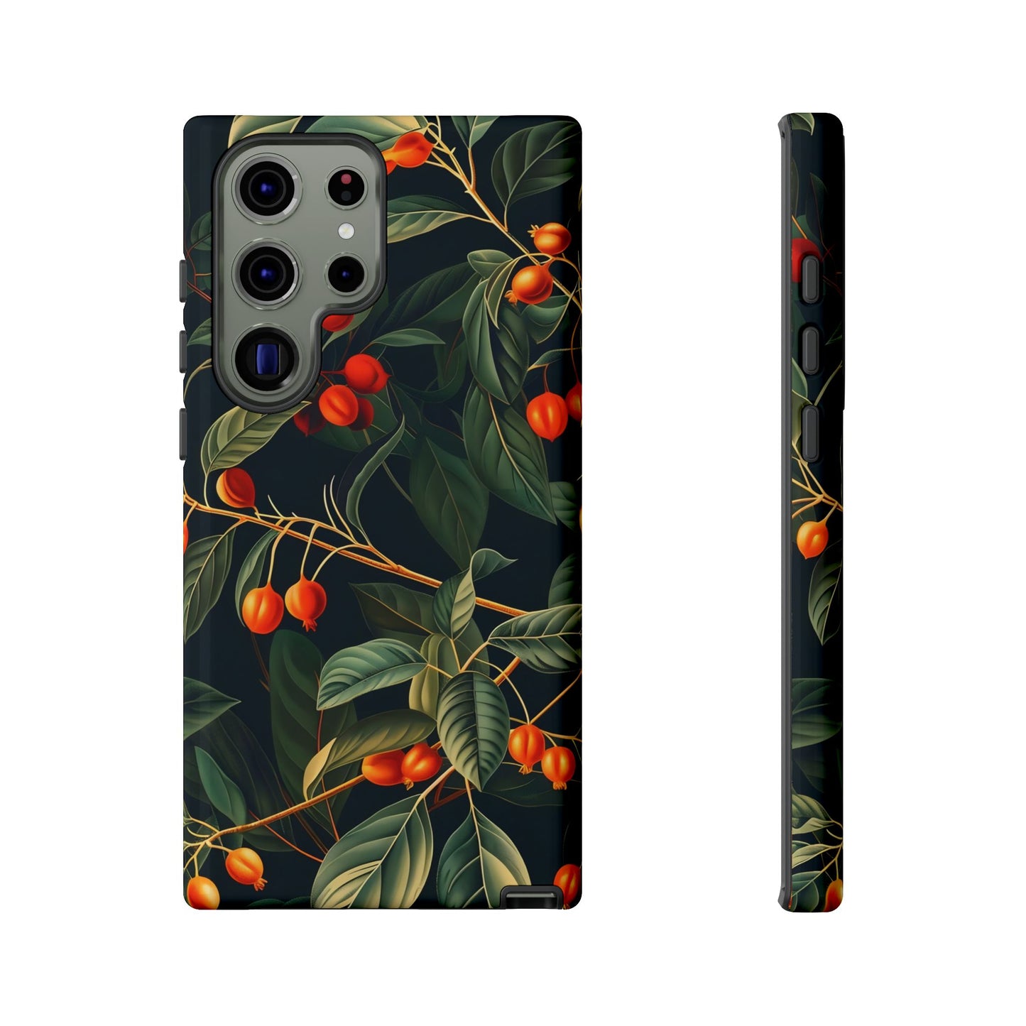 Tough Cases, Floral Phone Case, Nature-Inspired Tech, Unique Gift, Phone Accessory, Botanical Design, Fall Vibes