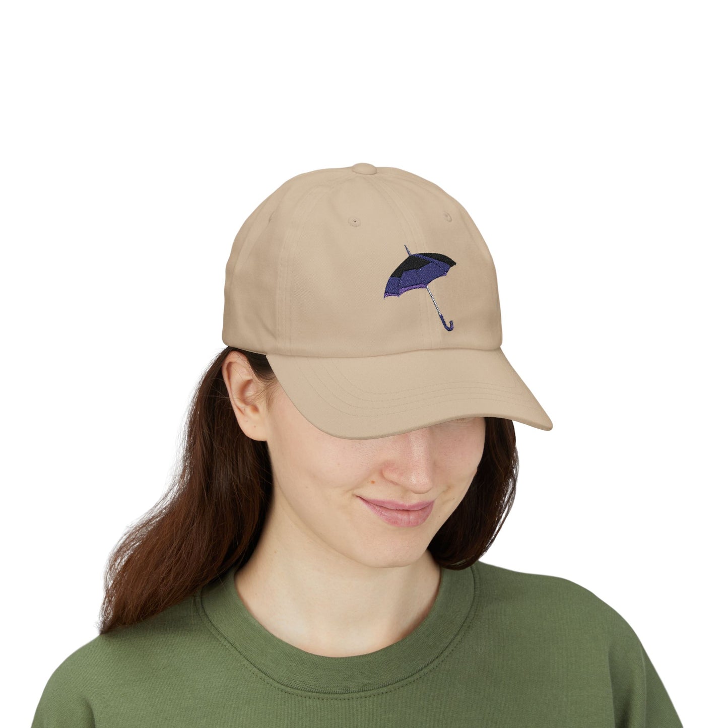 Embroidered Umbrella Dad Cap, Casual Baseball Hat for Men and Women, Perfect Gift for Dad, Adjustable Cap for Outdoor Activities