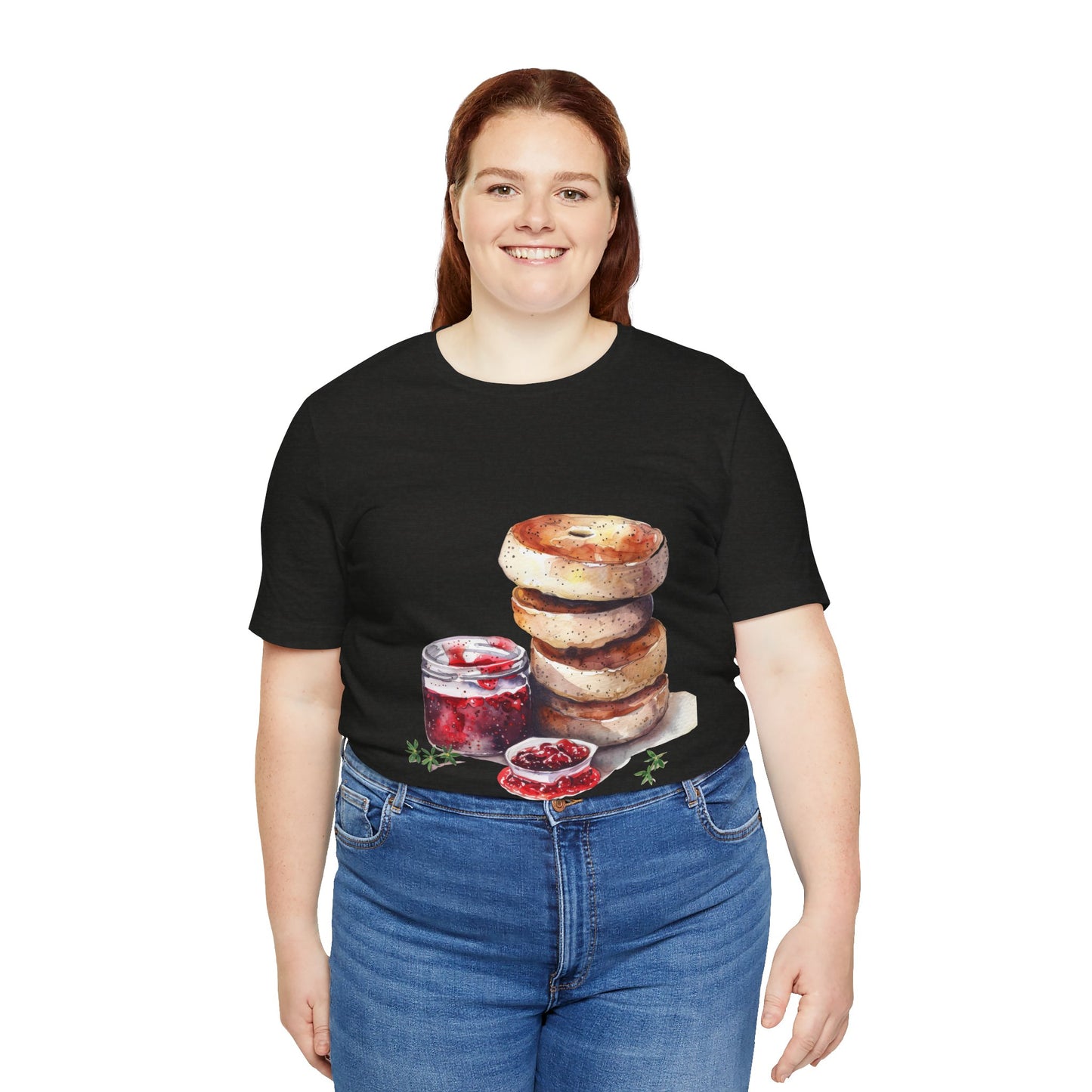 Unisex Jersey Short Sleeve Tee - Heritage on a Plate - Exploring British Cuisine