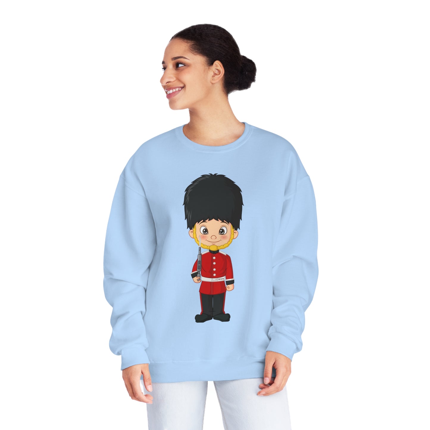 Unisex NuBlend® Crewneck Sweatshirt - Scarlet Pride - The Classic British Soldier