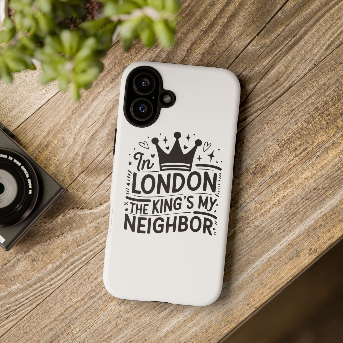 London's Neighbour Phone Case | Royalty Design for Travelers, Gifts for Friends, British Souvenir, Phone Accessory, Stylish Protection