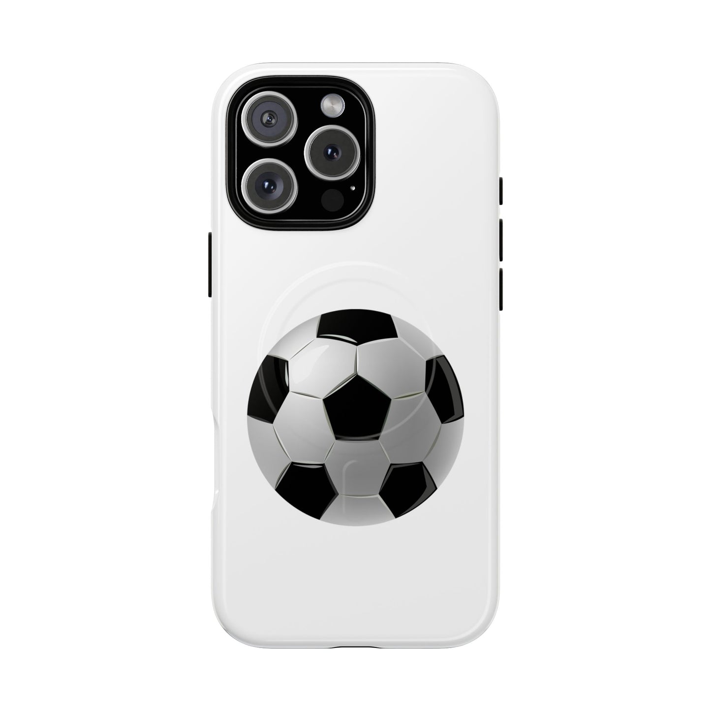 Durable Soccer Phone Case for Sports Lovers, Magnetic Phone Cover, Gift for Athletes, Soccer Fan Accessory, Sports Team Merchandise