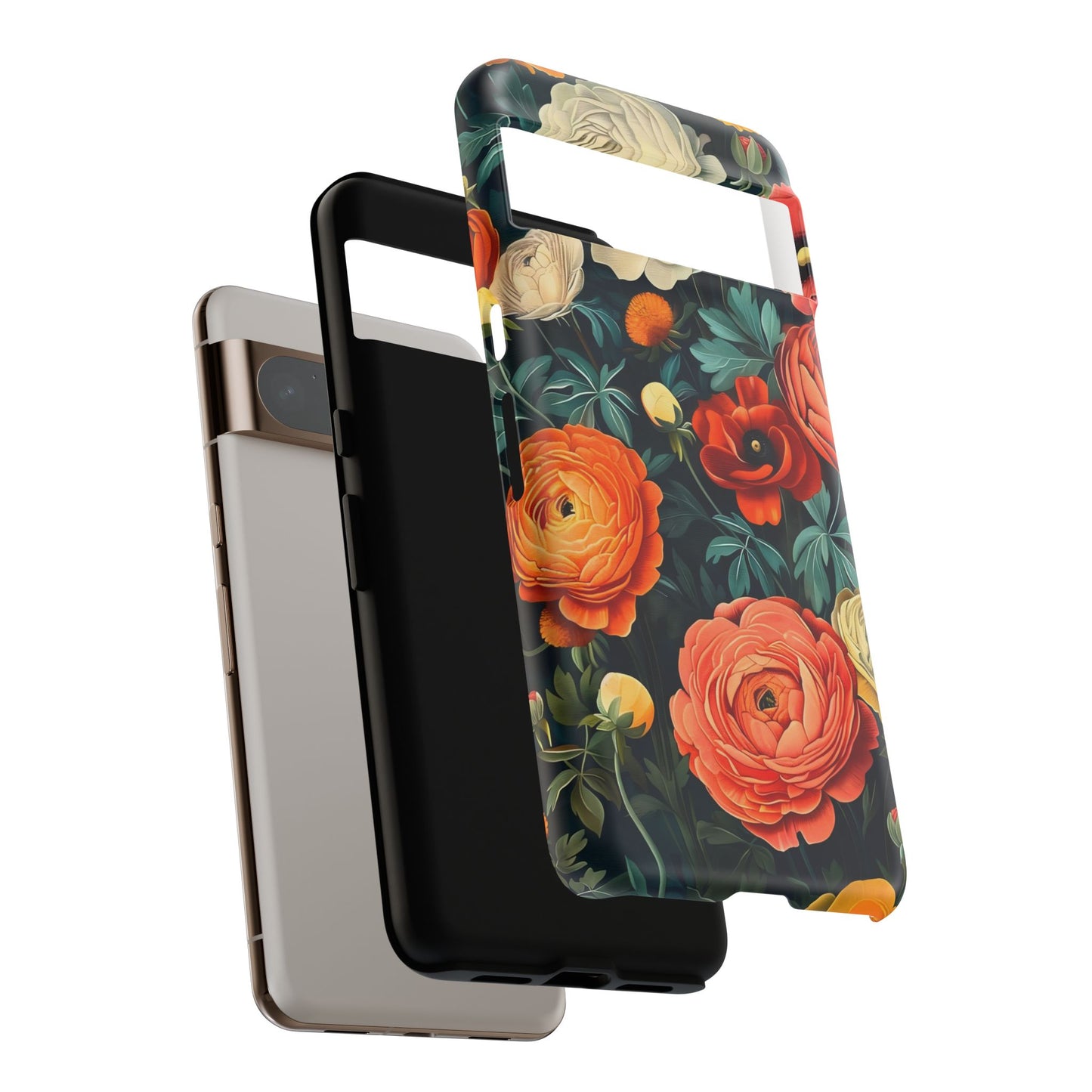 Floral Phone Case, Tough Cases - Stylish Protection, Gifts for Her, Nature Lover Decor, Floral Accessories
