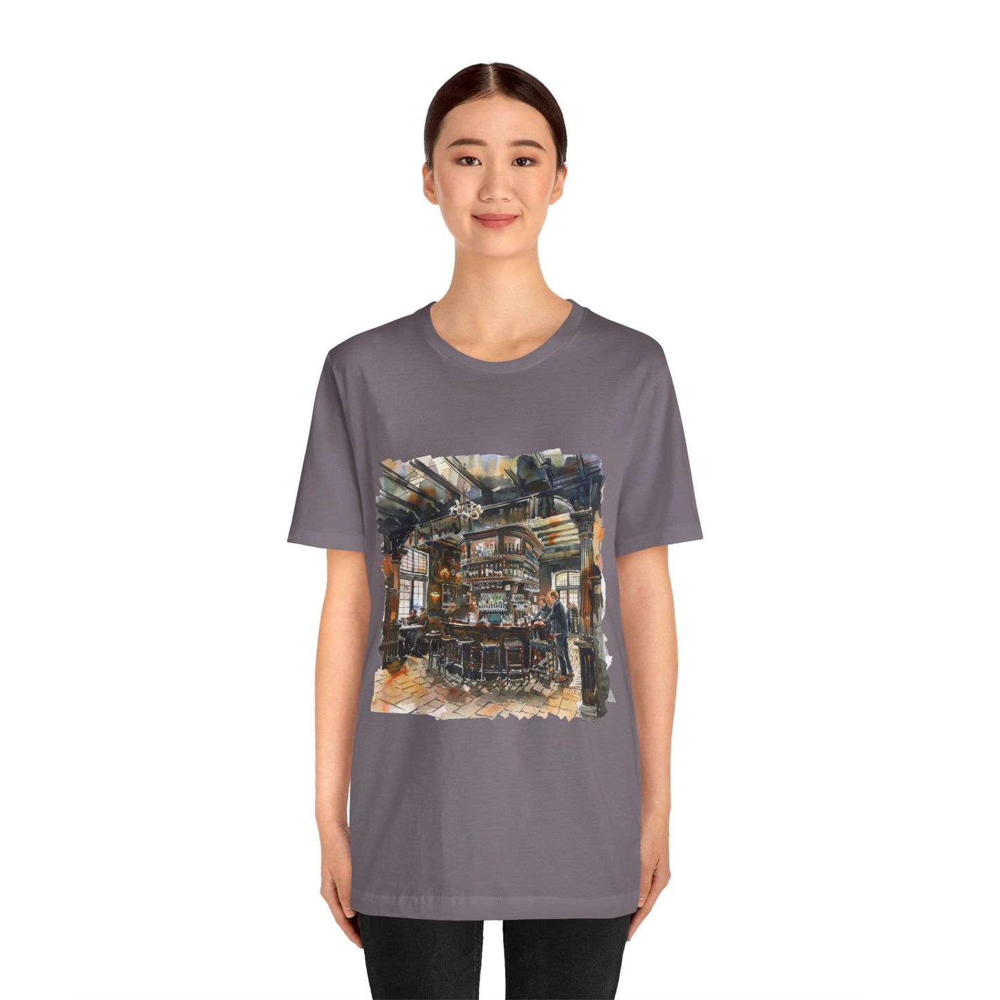 Unisex Jersey Short Sleeve Tee - The Local Spot - Authentic British Pub Vibes