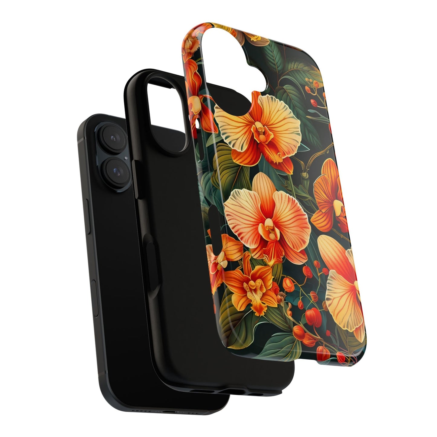 Floral Phone Case - Tough Cases, Protective Cover, Gift for Her, Smartphone Accessory, Floral Design, Nature-Inspired