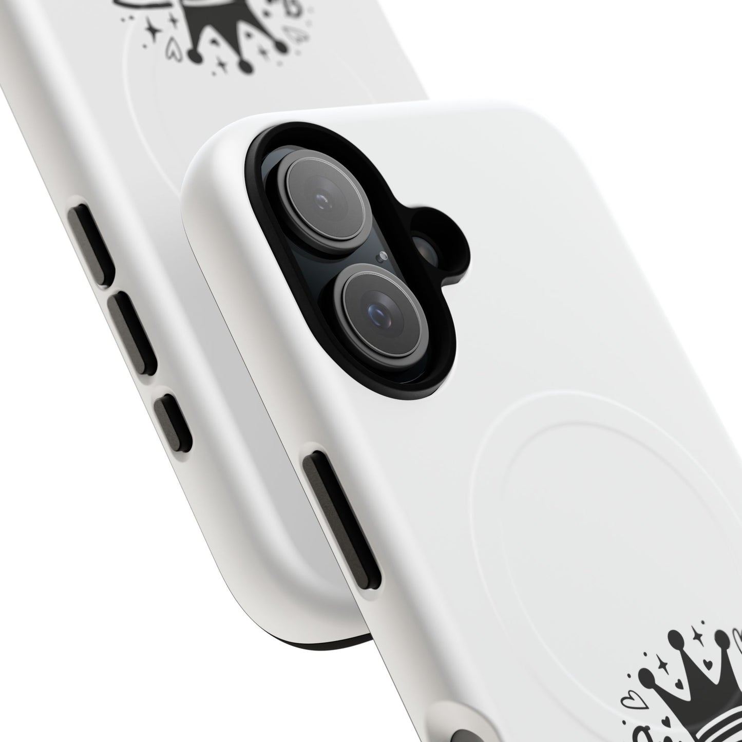King's Neighbor Tough Magnetic Phone Case, London Style Case, Durable Phone Cover, Gift for Travelers, Black White Phone Accessory