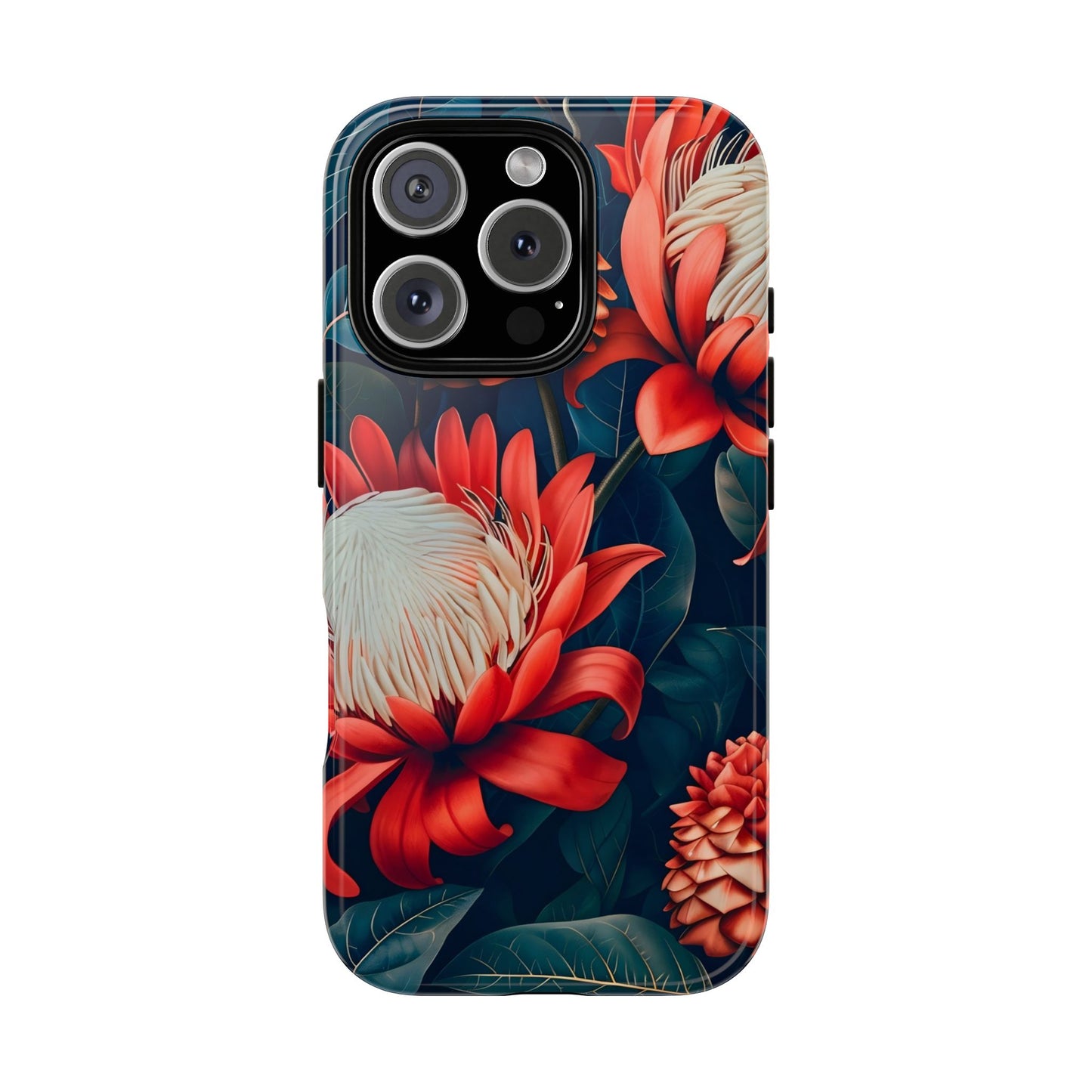 Floral Phone Case for Tough Love, Durable Cover, Unique Gift for Nature Lovers, Birthday, Mother's Day, Floral Design