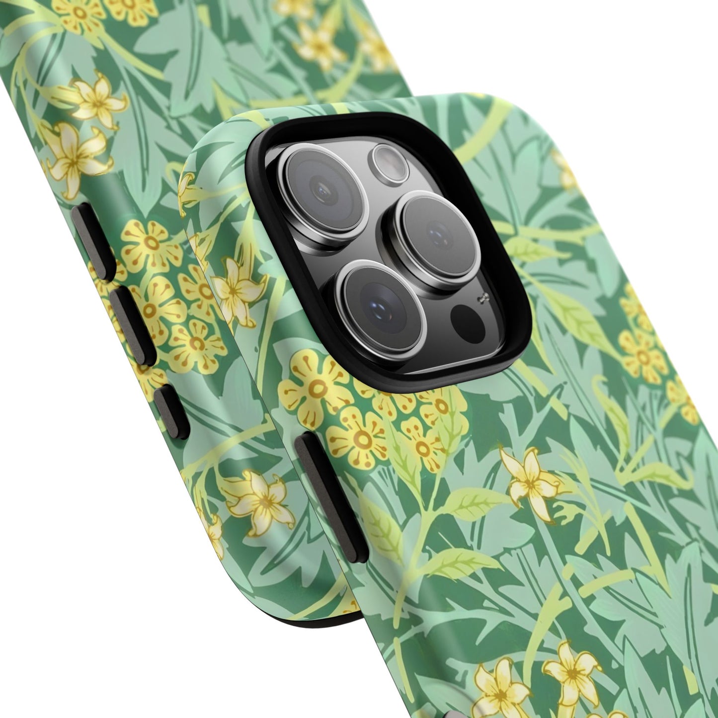 Tough Cases Organic Floral Phone Case, Stylish iPhone Cover, Eco-Friendly Gift, Nature Lover Accessory, Spring Decor, Unique Phone Protector