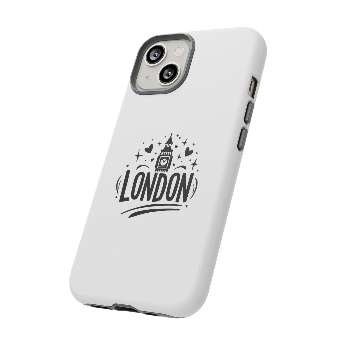 Stylish Phone Case for London Lovers, London Gift, Travel Accessory, Unique Smartphone Case, Cityscape Phone Cover