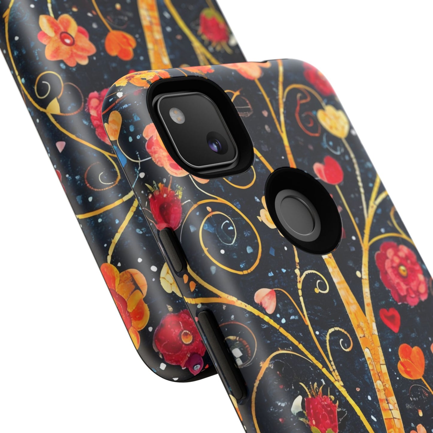 Floral Phone Case - Tough Cases | Vibrant Design for Nature Lovers, Gift for Her, Stylish Protection, Spring Decor, Customizable