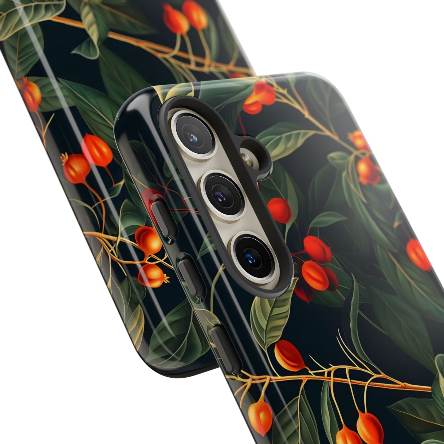 Tough Cases, Floral Phone Case, Nature-Inspired Tech, Unique Gift, Phone Accessory, Botanical Design, Fall Vibes