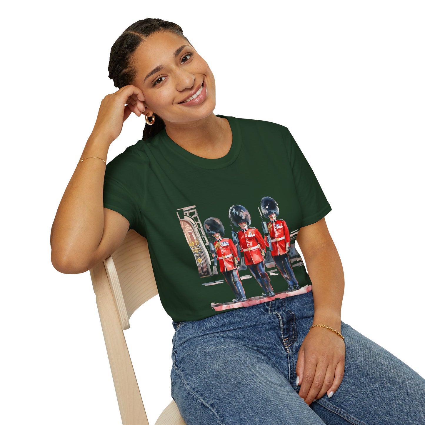 Unisex Softstyle T-Shirt - Honor in Red - British Soldier Uniforms