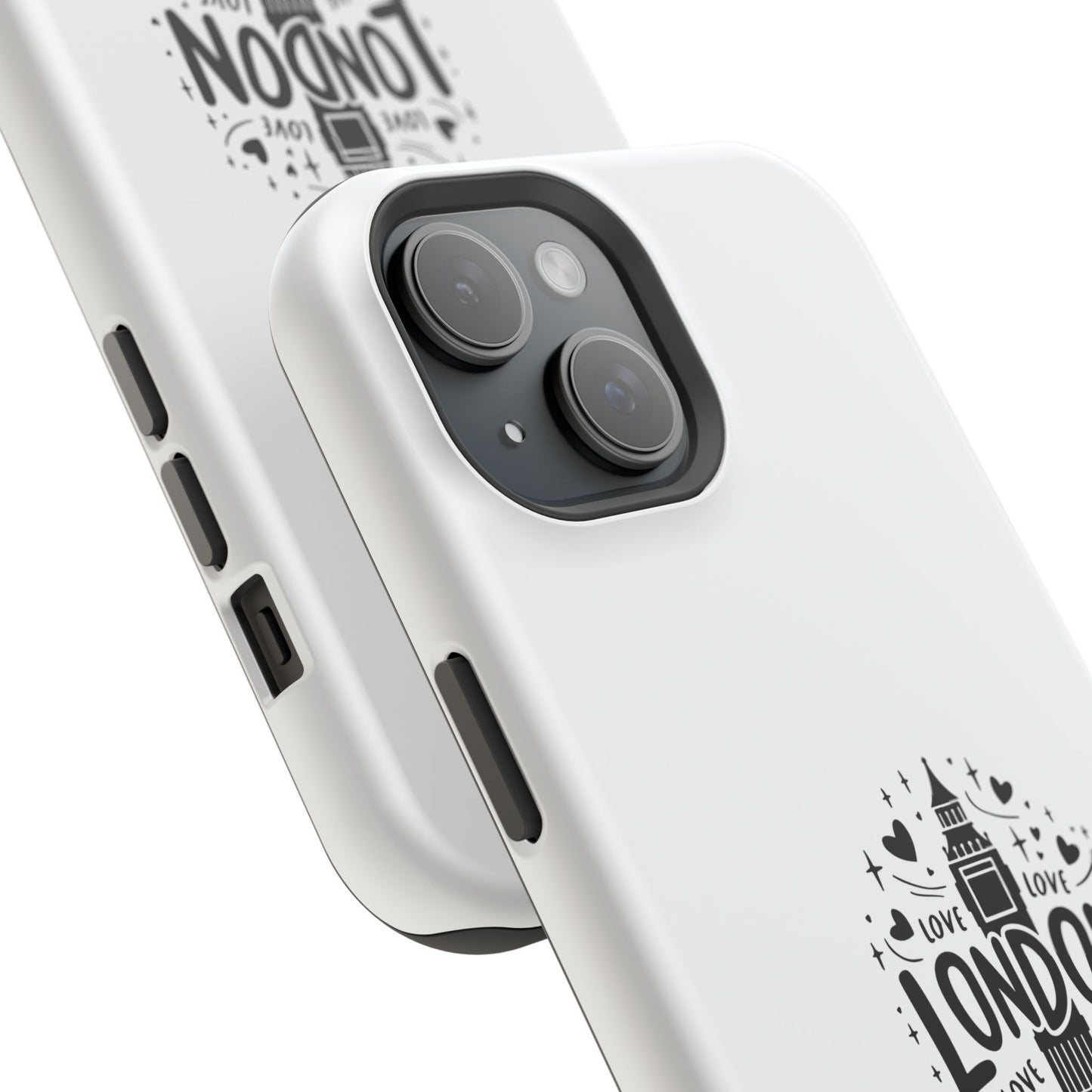 London Love Magnetic Tough Case - Stylish iPhone Protection