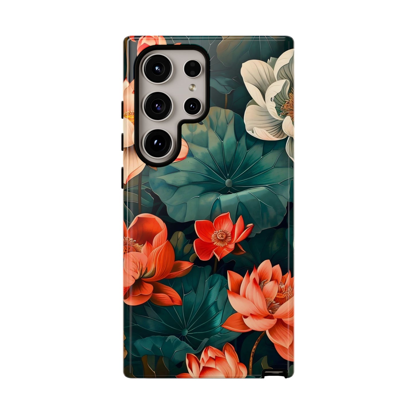 Flower Phone Case, Floral Phone Cover, Tough Case for Floral Lovers, Gift for Her, Stylish Tech Accessories