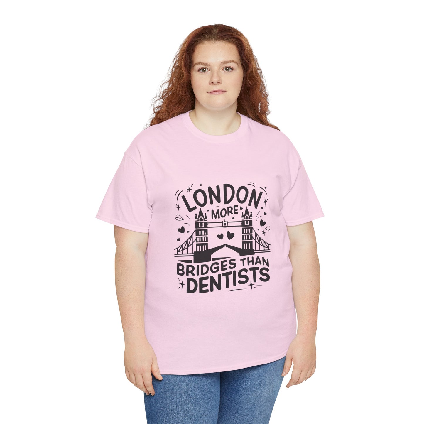 Unisex Heavy Cotton Tee - London is having more Bridges