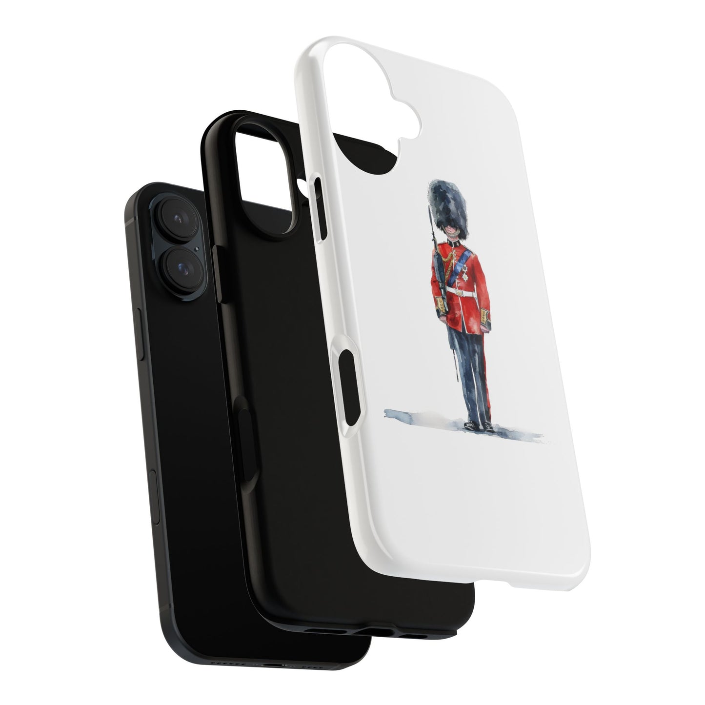 British Royal Guard Phone Case - Tough Cases, Unique Phone Cover, Gift for Her, Cute Accessory, British Soldier Design