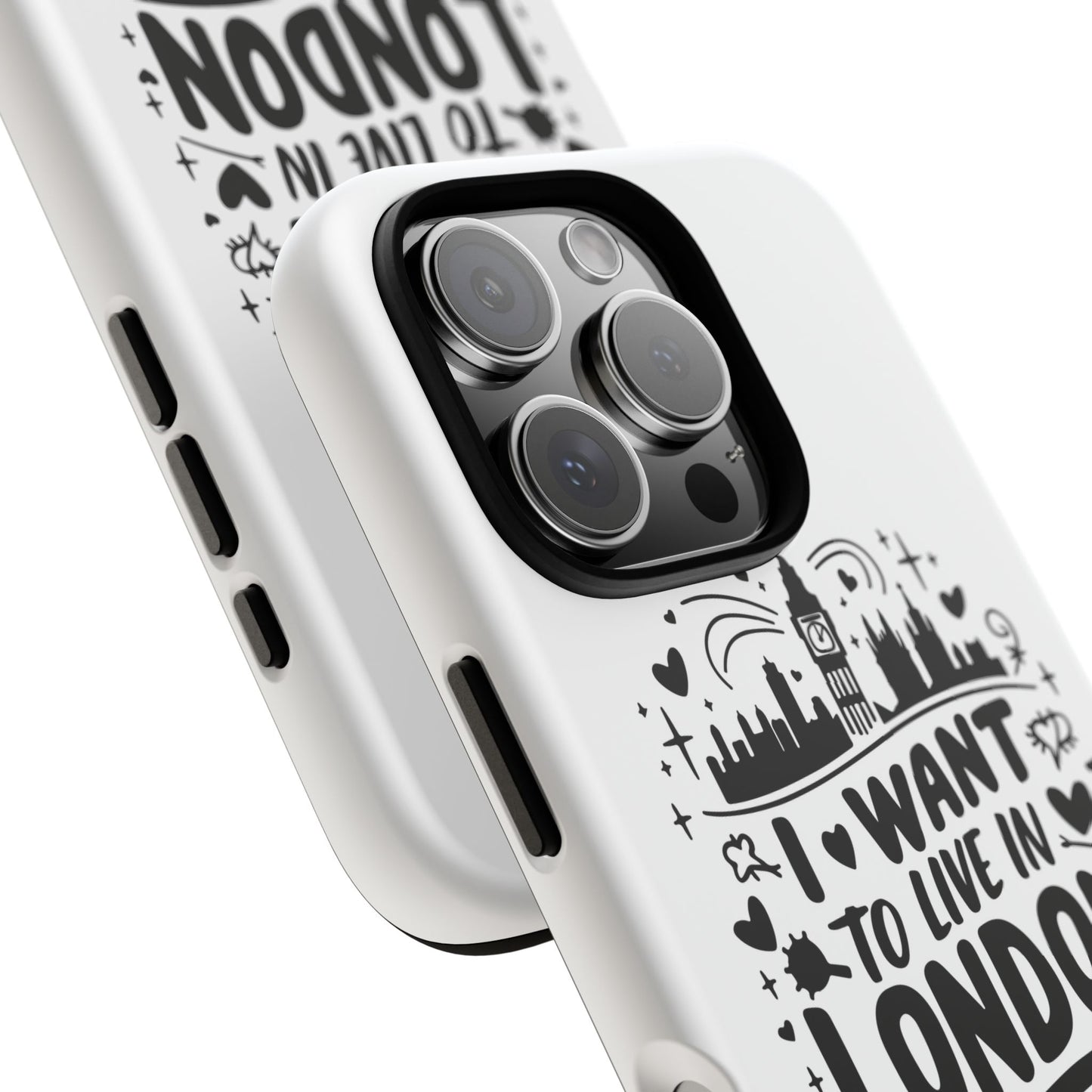 London City iPhone Case, Tough Phone Cover, Travel Gift, London Souvenir, Adventure Accessory, Wanderlust Decor