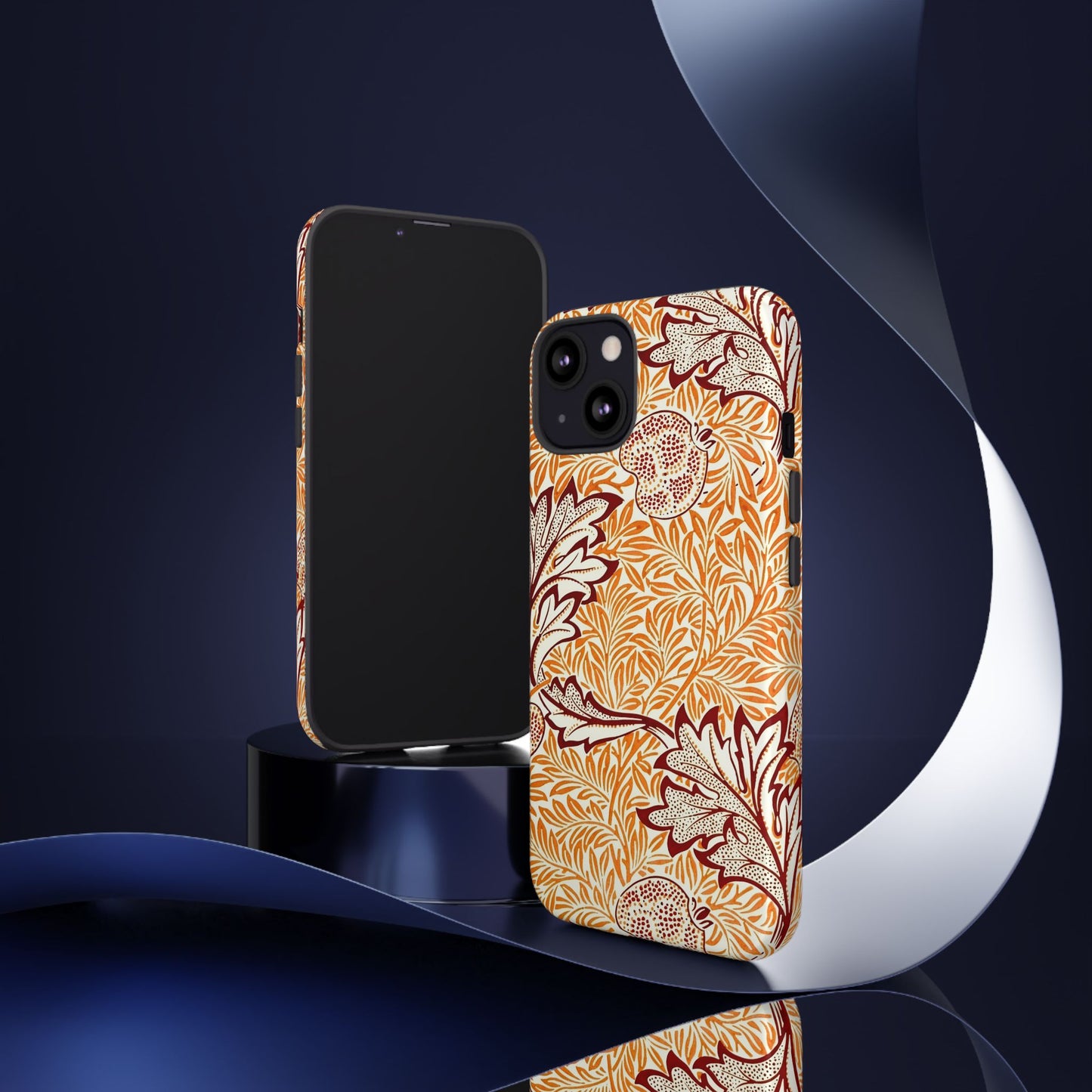 Stylish Phone Case, Tough Cases with Floral Design, Protective Cover, Gift for Her, Cute Phone Accessory