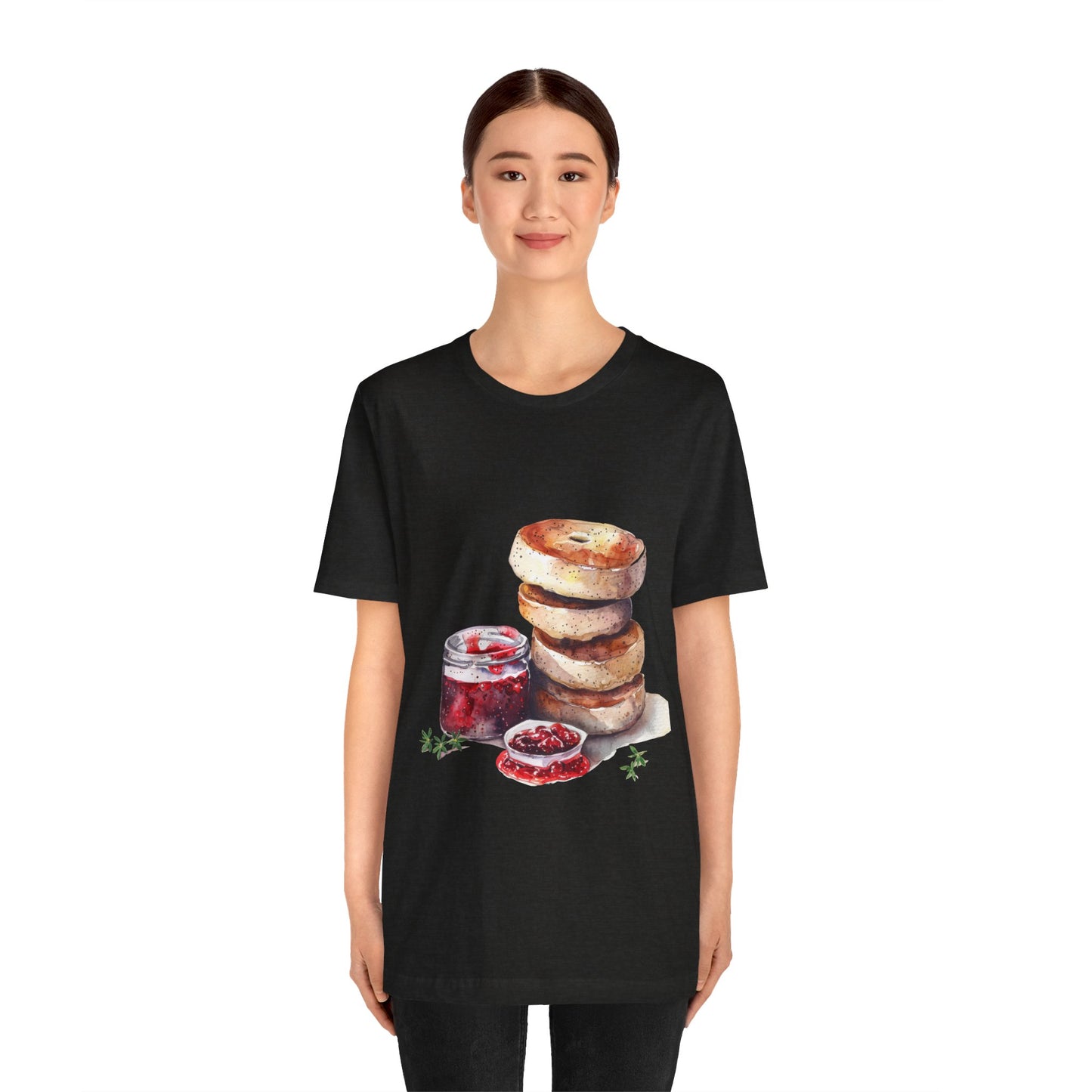 Unisex Jersey Short Sleeve Tee - Heritage on a Plate - Exploring British Cuisine