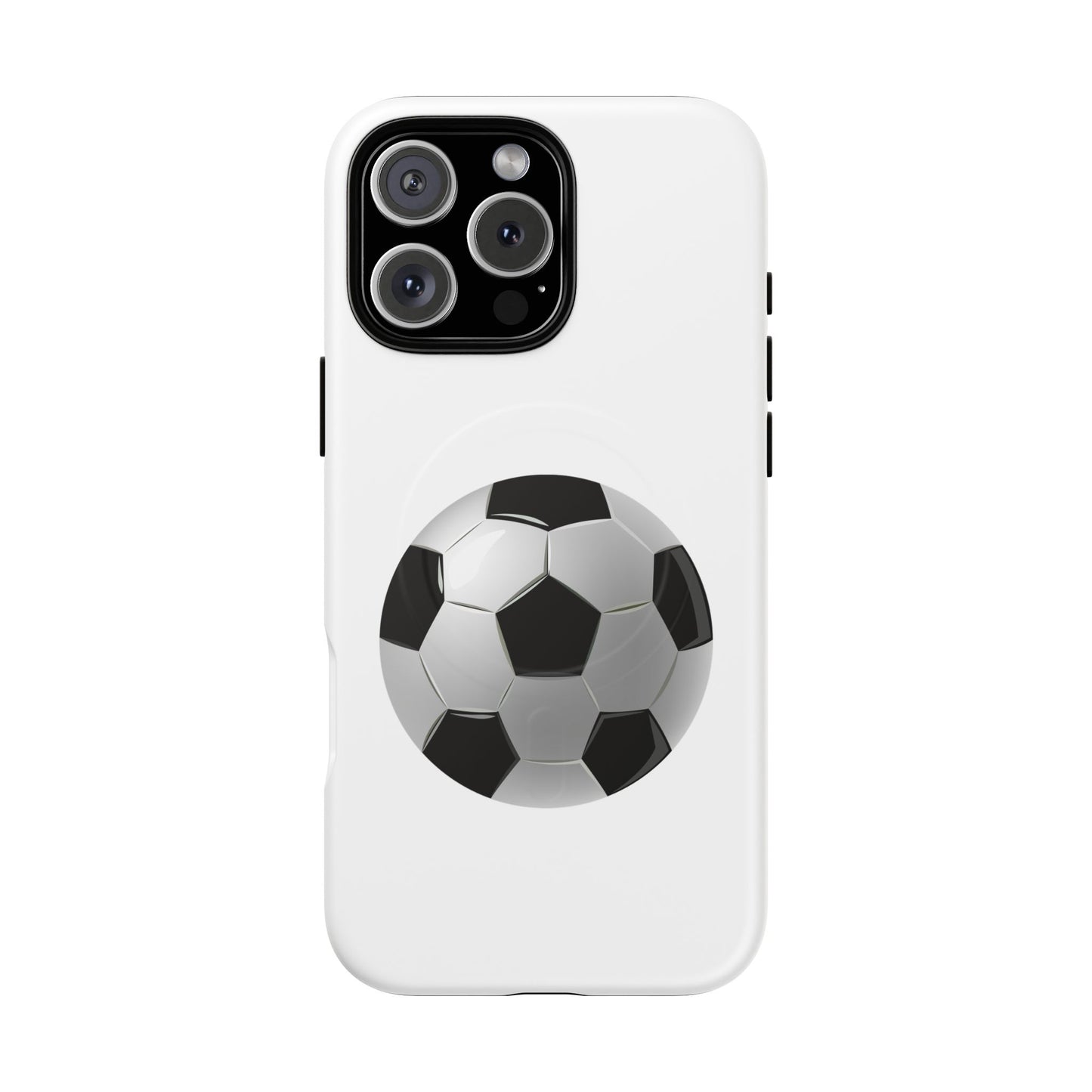 Durable Soccer Phone Case for Sports Lovers, Magnetic Phone Cover, Gift for Athletes, Soccer Fan Accessory, Sports Team Merchandise