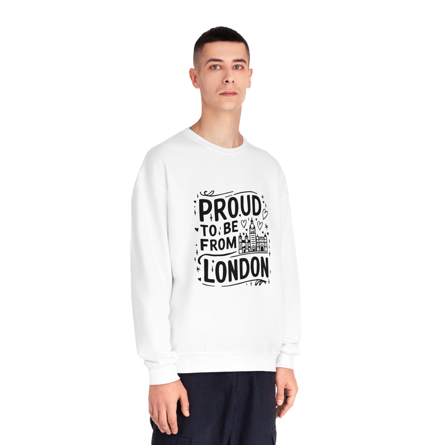 Unisex NuBlend® Crewneck Sweatshirt - Proud to be from London