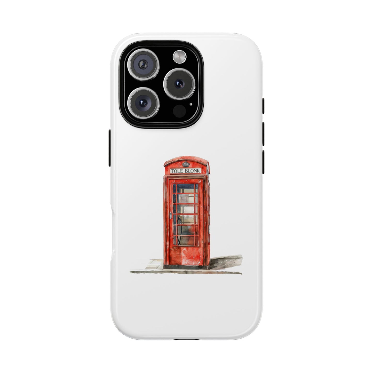 London Phone Booth Tough Case for Smartphones - Stylish Protection with a Unique Design