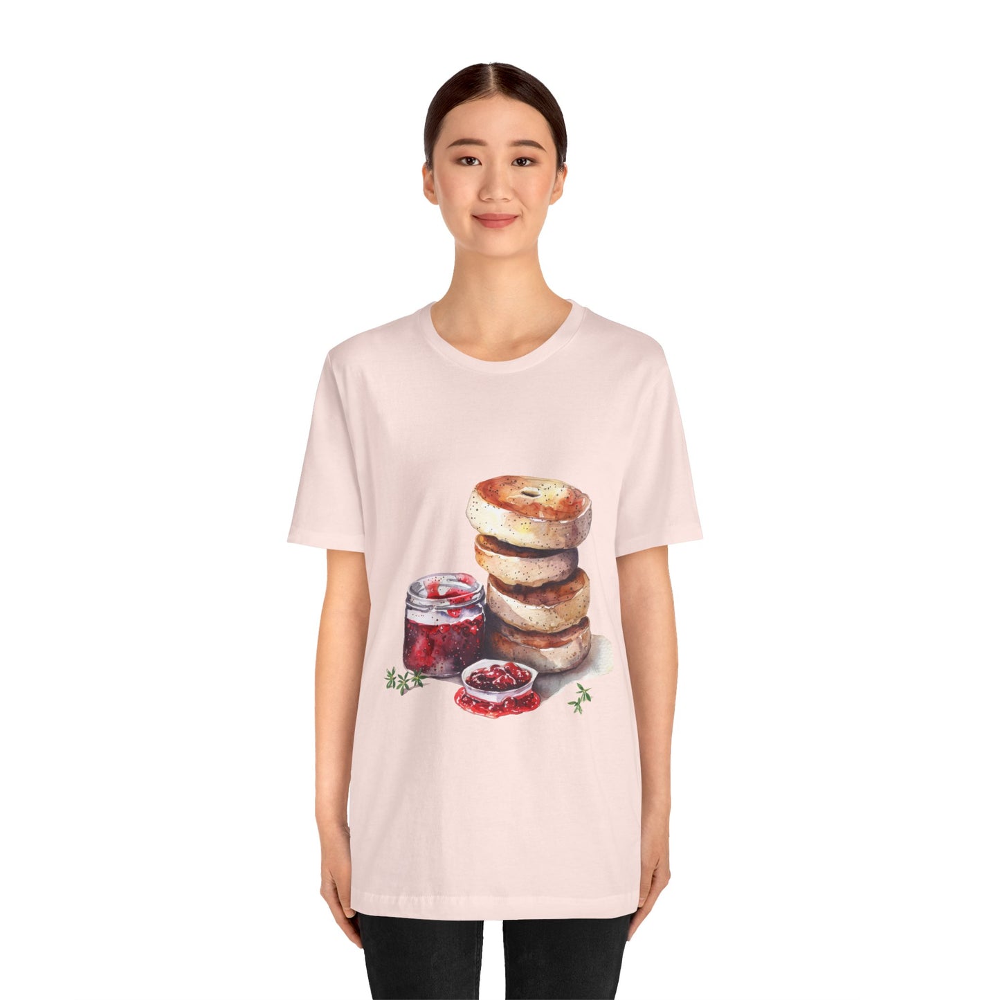 Unisex Jersey Short Sleeve Tee - Heritage on a Plate - Exploring British Cuisine